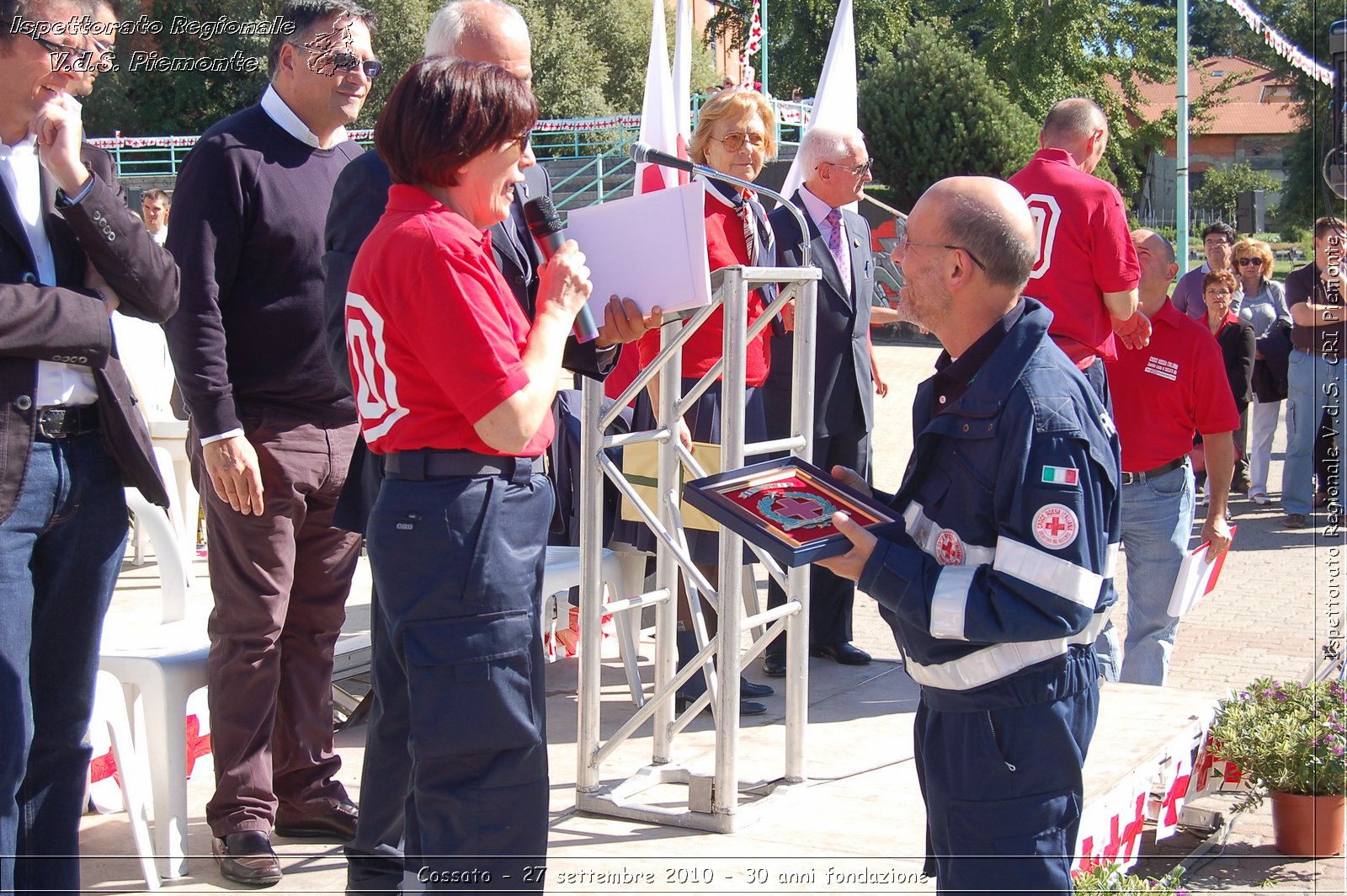 Cossato - 27 settembre 2010 - 30 anni fondazione -  Croce Rossa Italiana - Ispettorato Regionale Volontari del Soccorso Piemonte