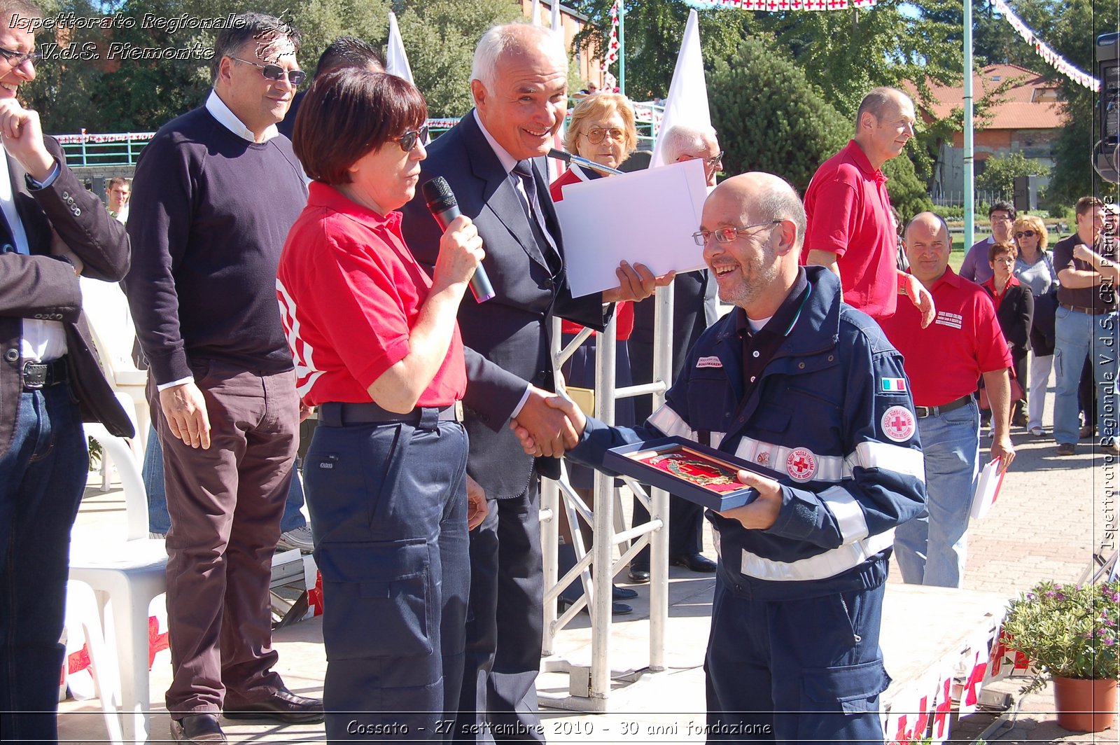 Cossato - 27 settembre 2010 - 30 anni fondazione -  Croce Rossa Italiana - Ispettorato Regionale Volontari del Soccorso Piemonte