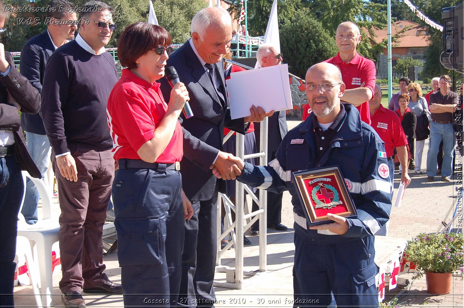 Cossato - 27 settembre 2010 - 30 anni fondazione -  Croce Rossa Italiana - Ispettorato Regionale Volontari del Soccorso Piemonte