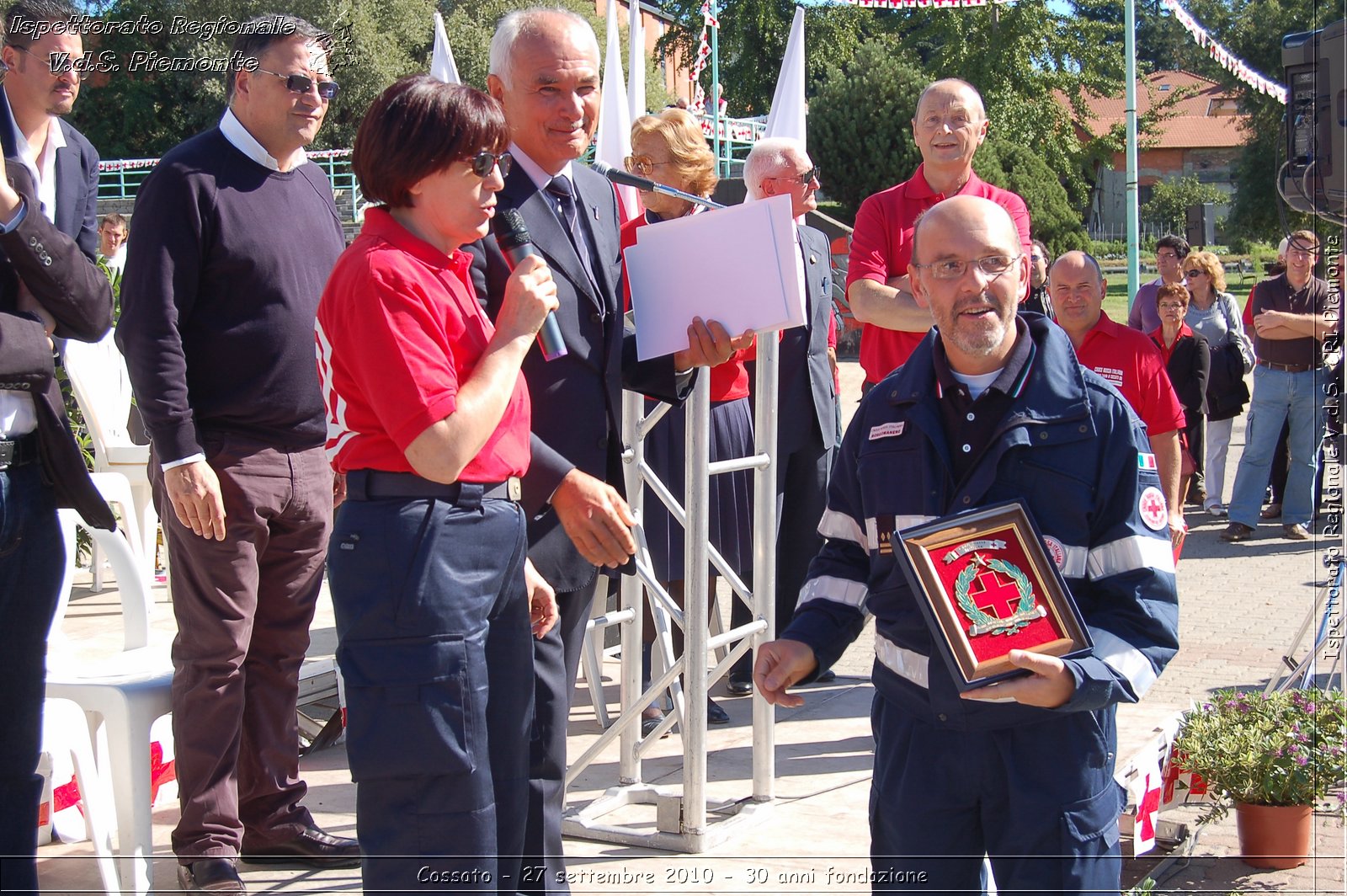 Cossato - 27 settembre 2010 - 30 anni fondazione -  Croce Rossa Italiana - Ispettorato Regionale Volontari del Soccorso Piemonte