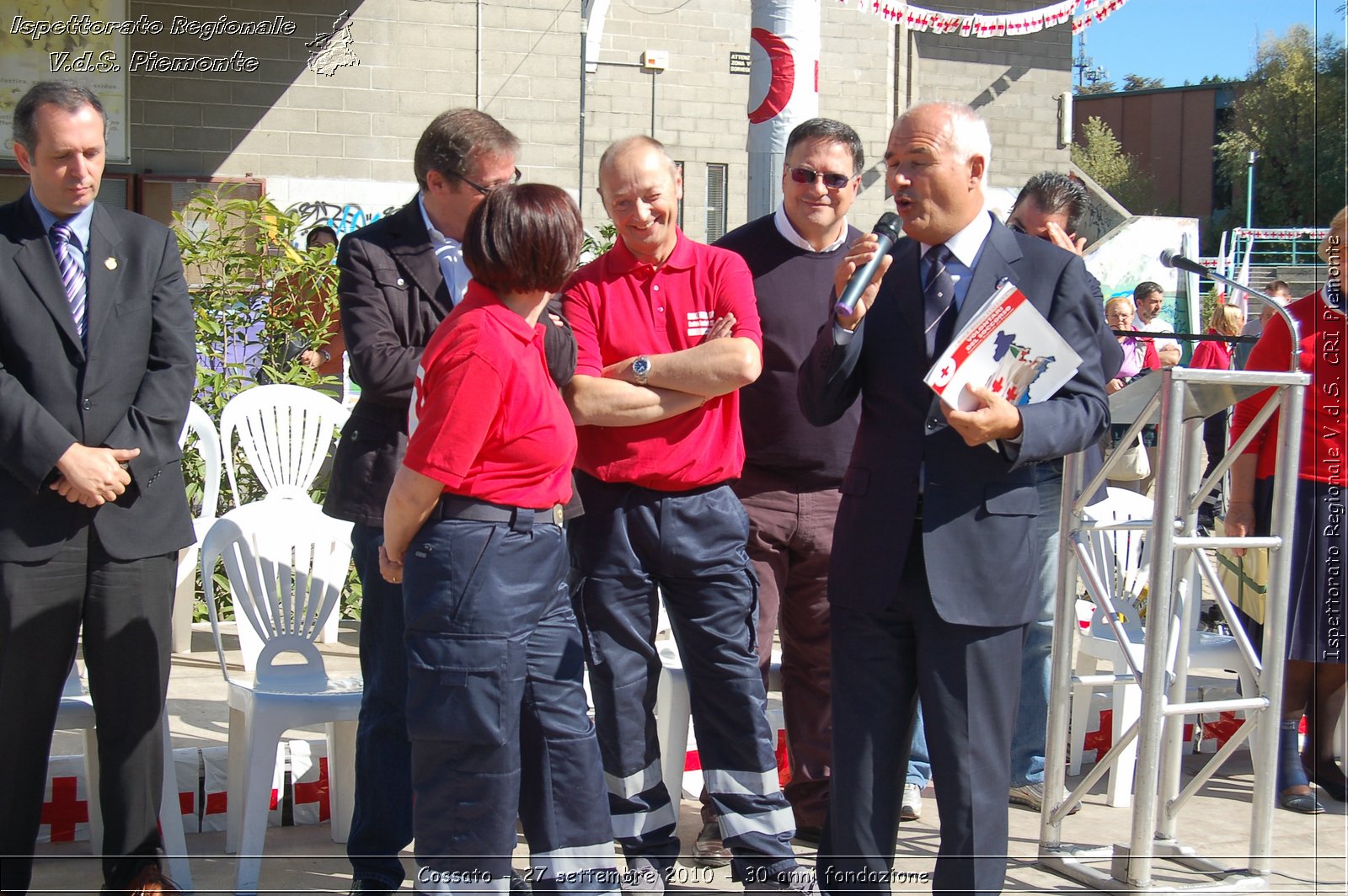 Cossato - 27 settembre 2010 - 30 anni fondazione -  Croce Rossa Italiana - Ispettorato Regionale Volontari del Soccorso Piemonte