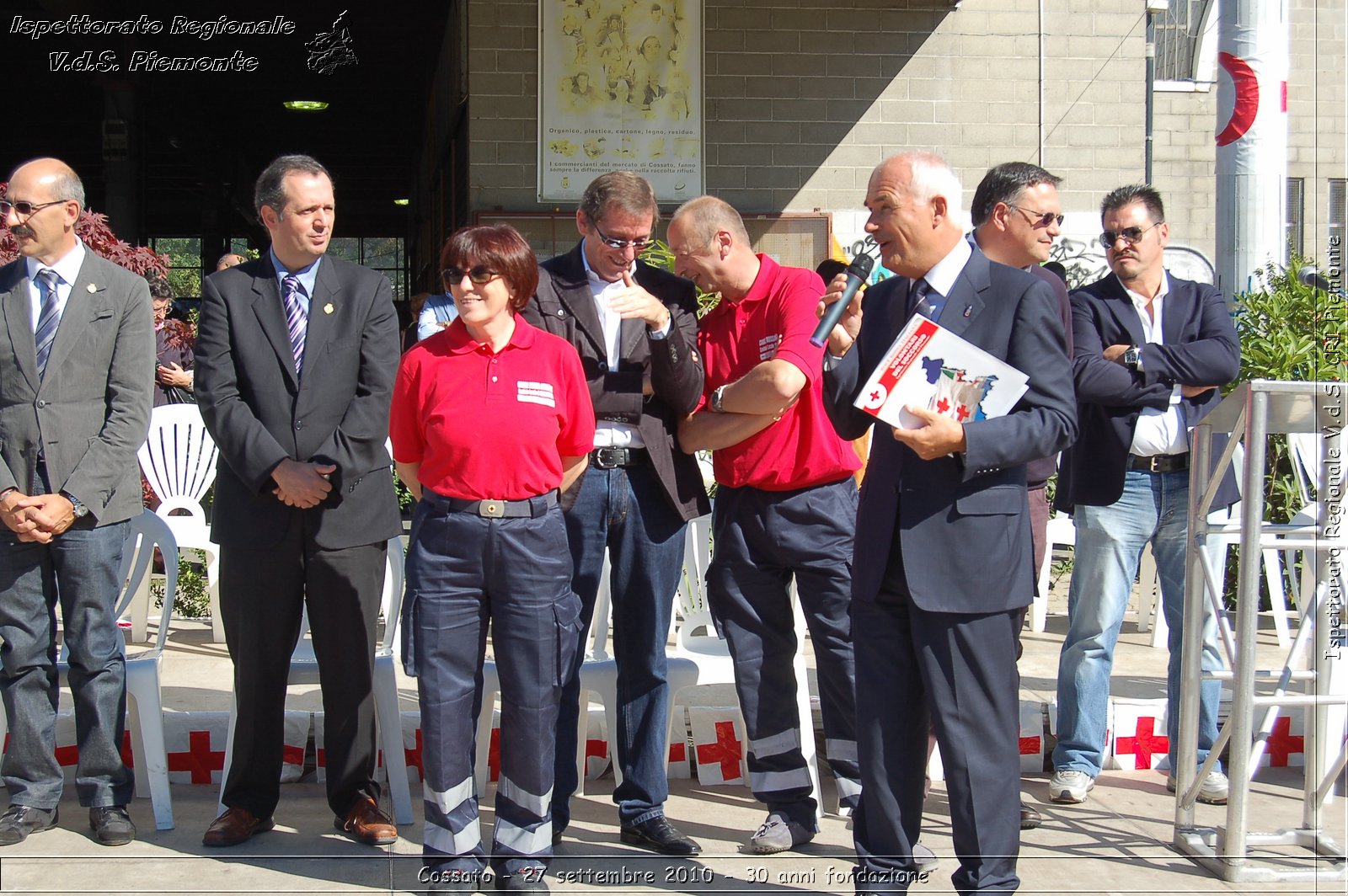 Cossato - 27 settembre 2010 - 30 anni fondazione -  Croce Rossa Italiana - Ispettorato Regionale Volontari del Soccorso Piemonte