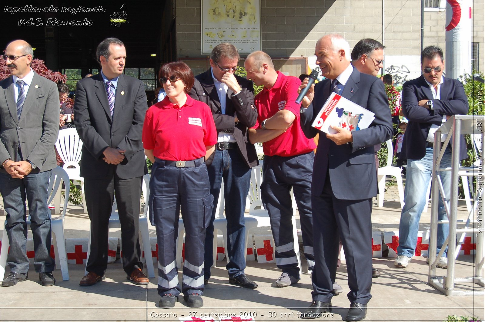 Cossato - 27 settembre 2010 - 30 anni fondazione -  Croce Rossa Italiana - Ispettorato Regionale Volontari del Soccorso Piemonte