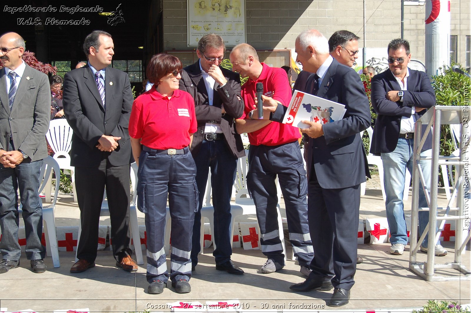 Cossato - 27 settembre 2010 - 30 anni fondazione -  Croce Rossa Italiana - Ispettorato Regionale Volontari del Soccorso Piemonte