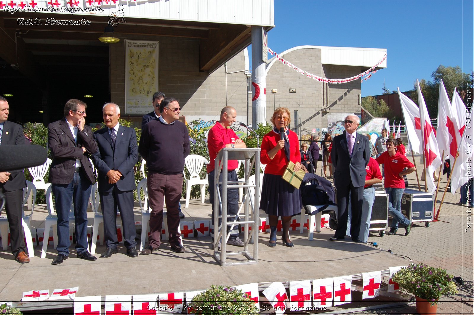 Cossato - 27 settembre 2010 - 30 anni fondazione -  Croce Rossa Italiana - Ispettorato Regionale Volontari del Soccorso Piemonte