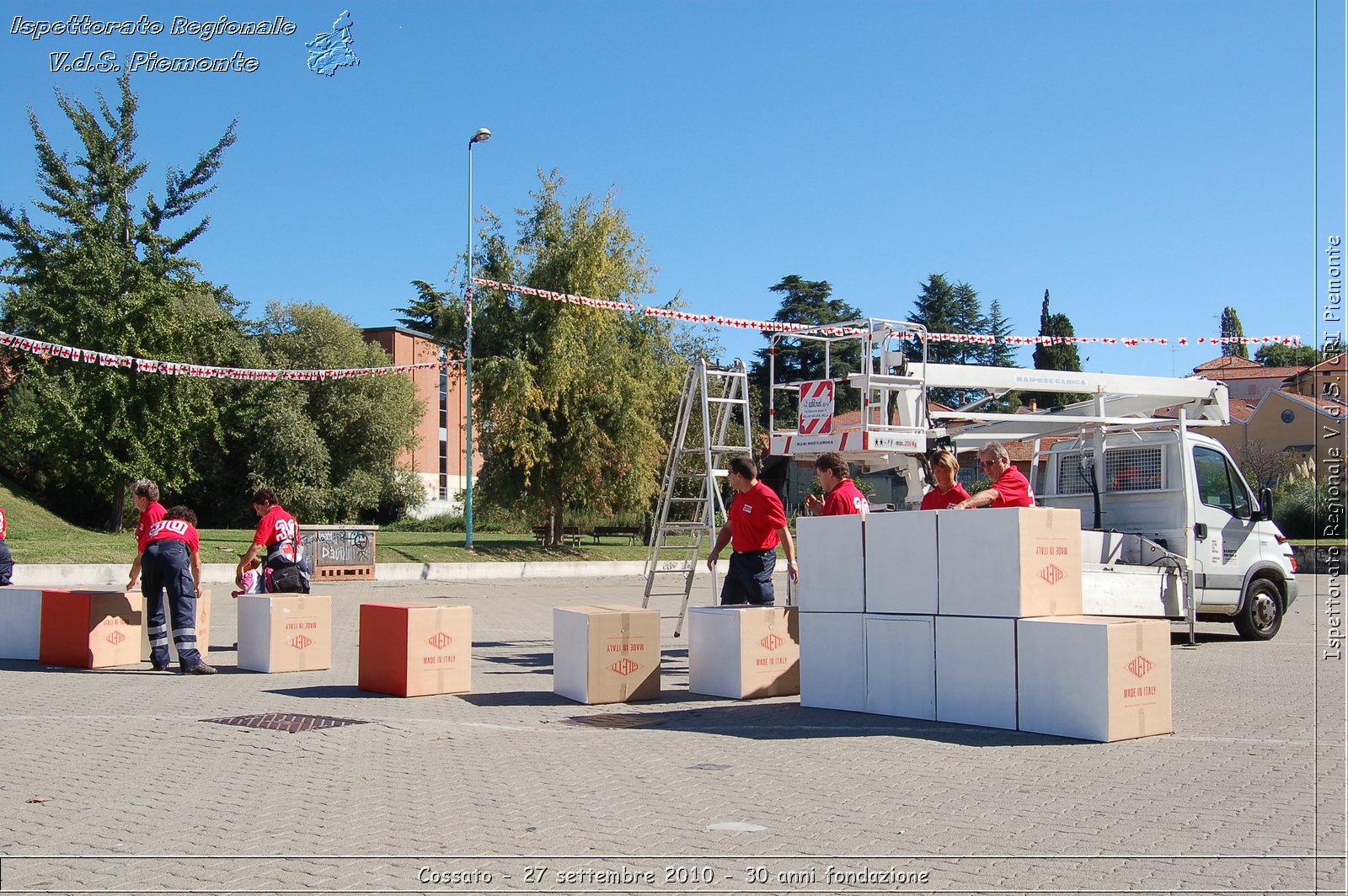 Cossato - 27 settembre 2010 - 30 anni fondazione -  Croce Rossa Italiana - Ispettorato Regionale Volontari del Soccorso Piemonte