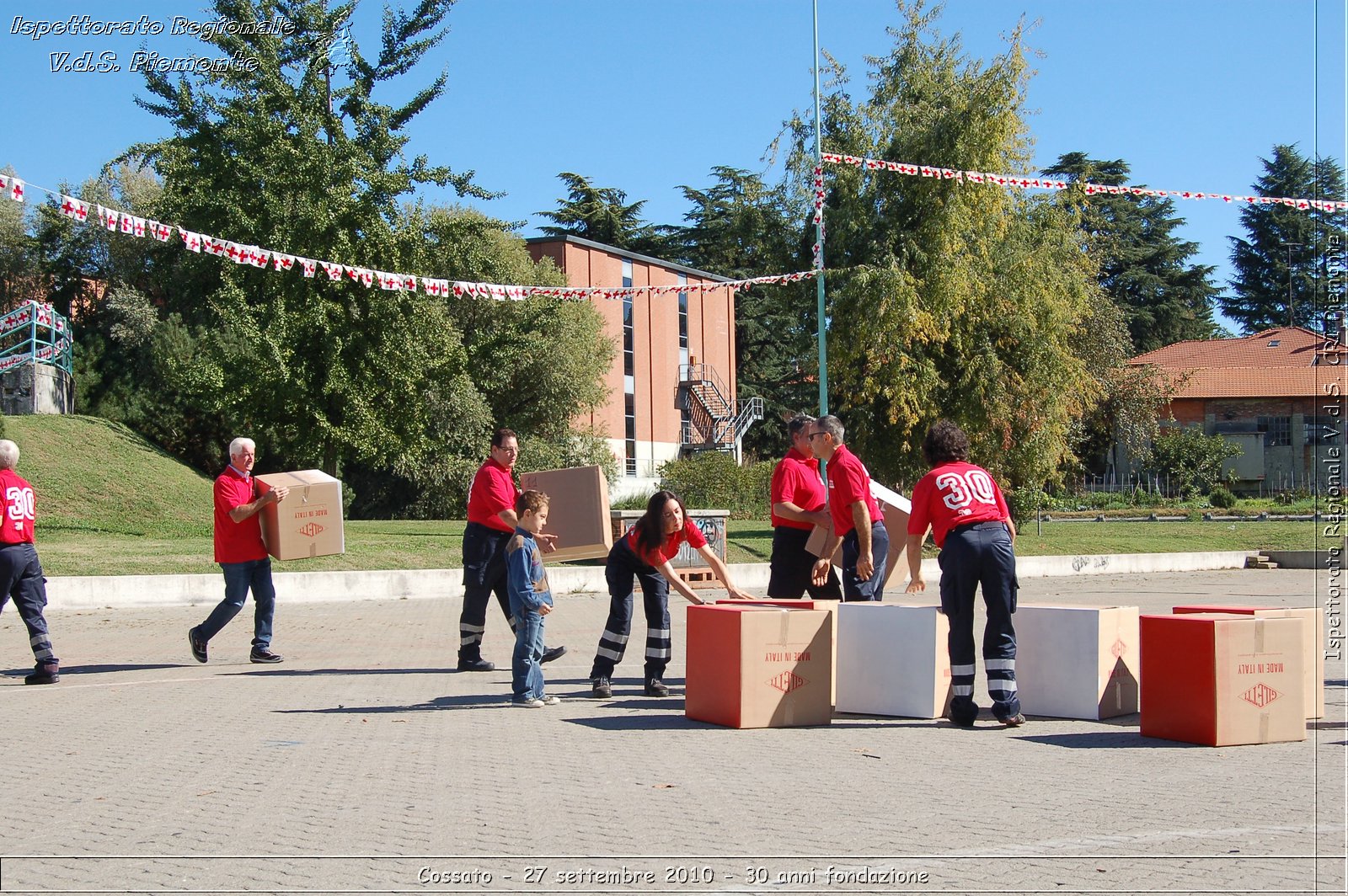 Cossato - 27 settembre 2010 - 30 anni fondazione -  Croce Rossa Italiana - Ispettorato Regionale Volontari del Soccorso Piemonte