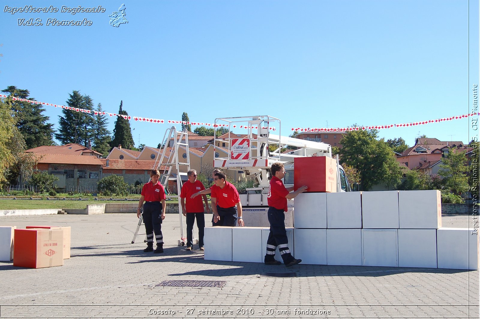 Cossato - 27 settembre 2010 - 30 anni fondazione -  Croce Rossa Italiana - Ispettorato Regionale Volontari del Soccorso Piemonte