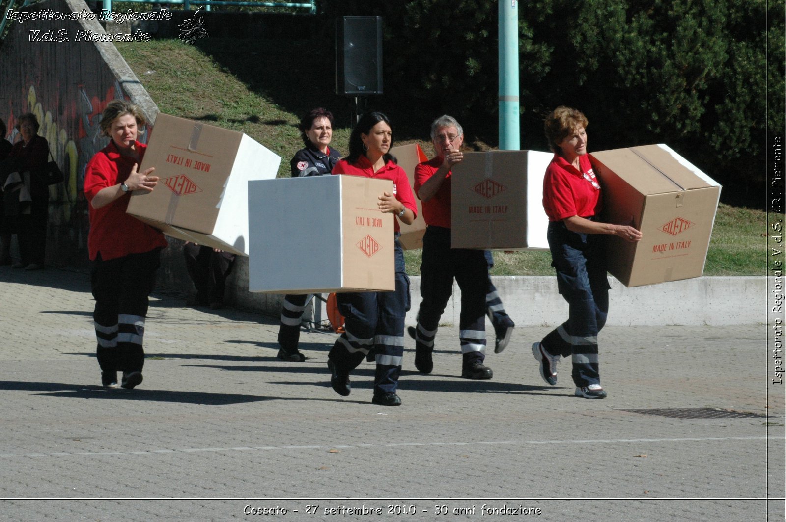 Cossato - 27 settembre 2010 - 30 anni fondazione -  Croce Rossa Italiana - Ispettorato Regionale Volontari del Soccorso Piemonte