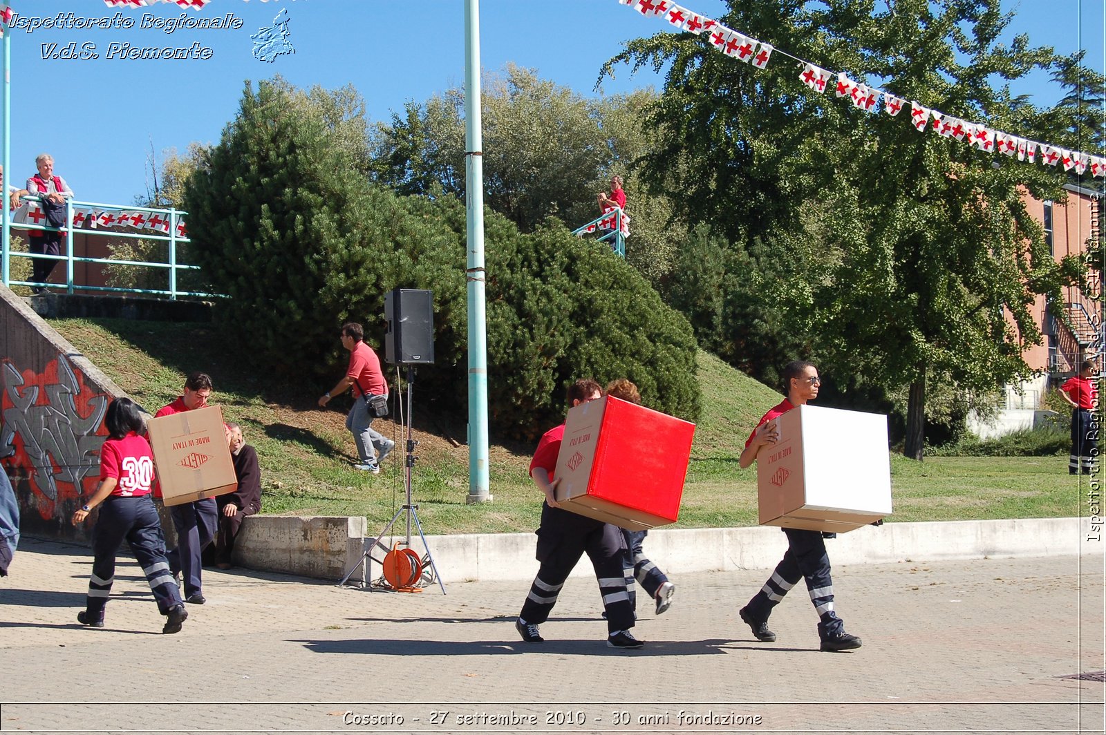 Cossato - 27 settembre 2010 - 30 anni fondazione -  Croce Rossa Italiana - Ispettorato Regionale Volontari del Soccorso Piemonte