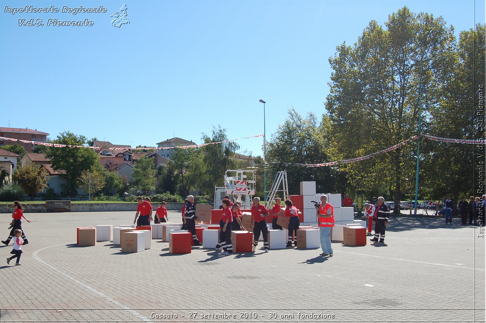 Cossato - 27 settembre 2010 - 30 anni fondazione -  Croce Rossa Italiana - Ispettorato Regionale Volontari del Soccorso Piemonte