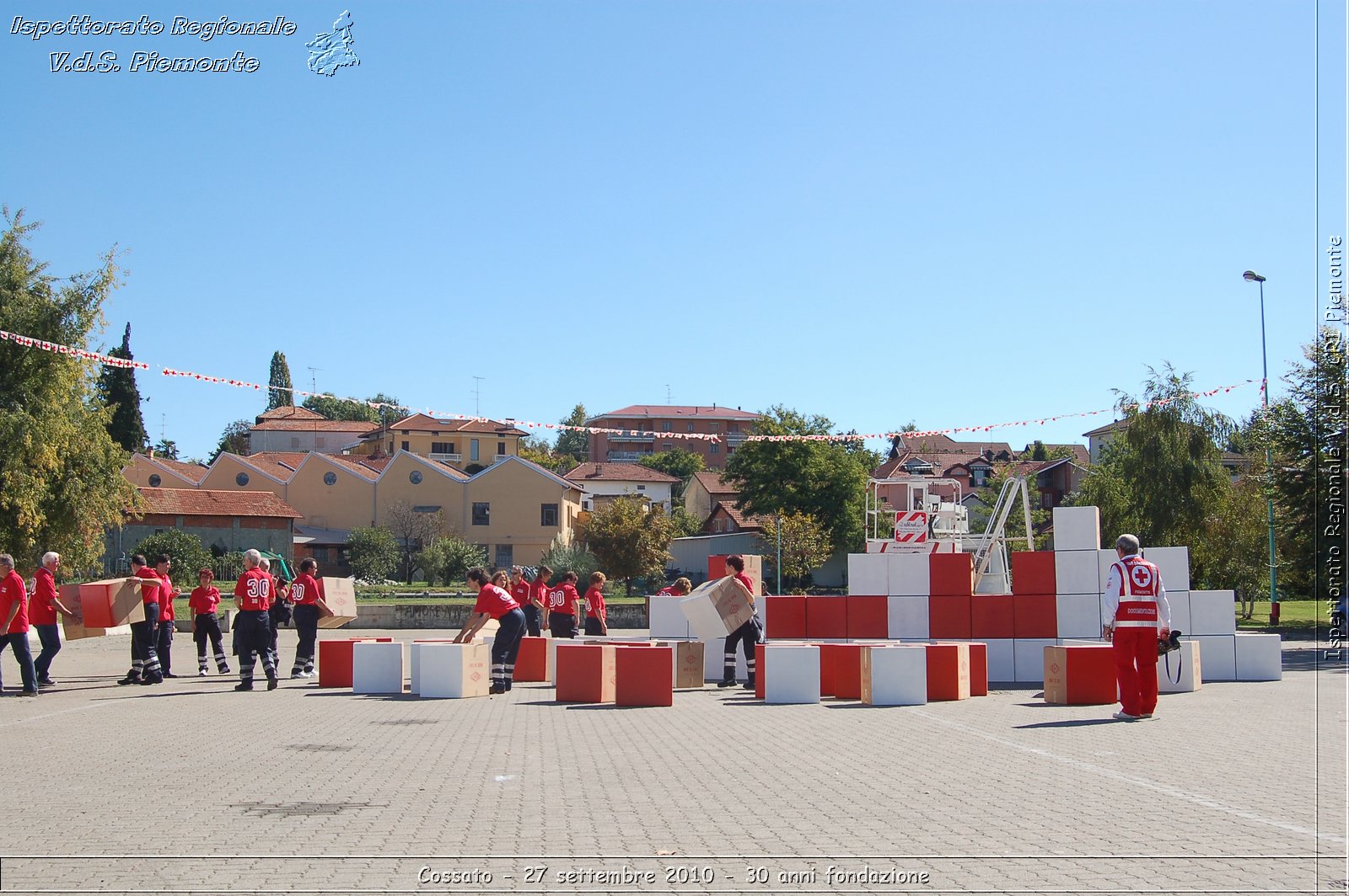 Cossato - 27 settembre 2010 - 30 anni fondazione -  Croce Rossa Italiana - Ispettorato Regionale Volontari del Soccorso Piemonte