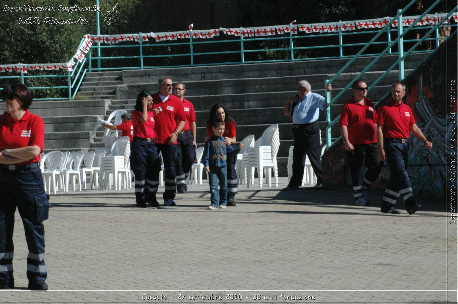 Cossato - 27 settembre 2010 - 30 anni fondazione -  Croce Rossa Italiana - Ispettorato Regionale Volontari del Soccorso Piemonte