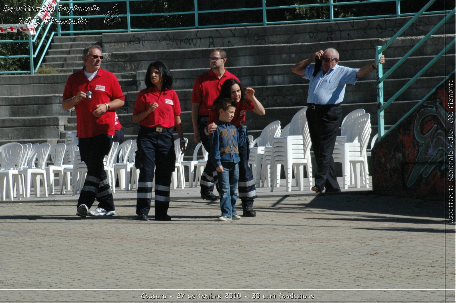 Cossato - 27 settembre 2010 - 30 anni fondazione -  Croce Rossa Italiana - Ispettorato Regionale Volontari del Soccorso Piemonte