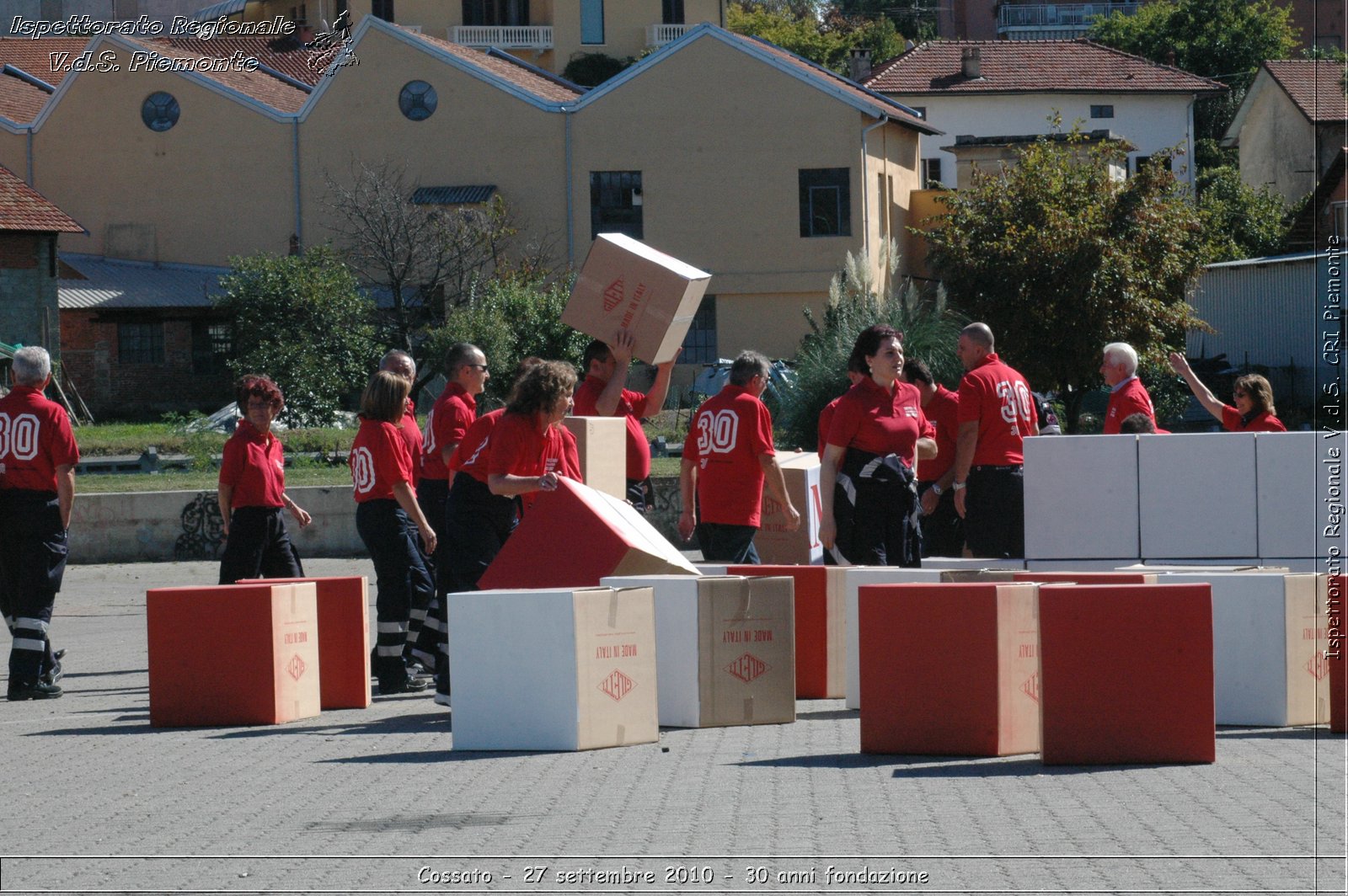 Cossato - 27 settembre 2010 - 30 anni fondazione -  Croce Rossa Italiana - Ispettorato Regionale Volontari del Soccorso Piemonte