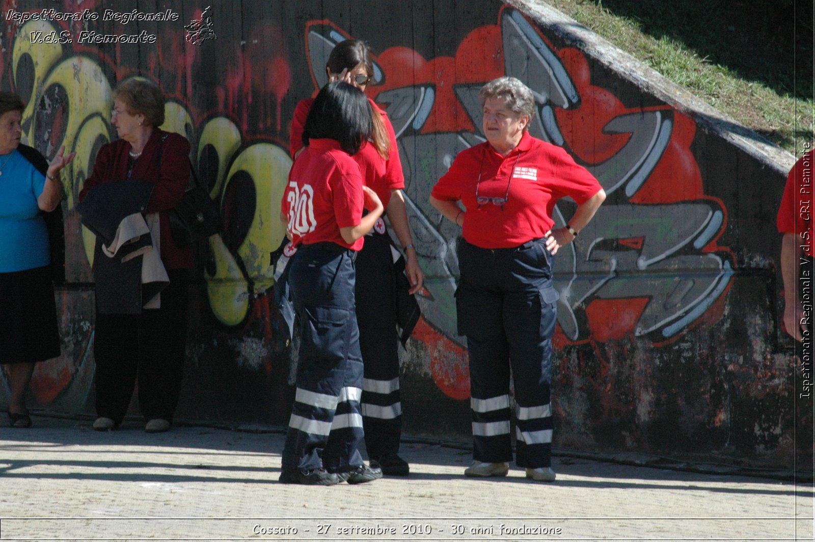 Cossato - 27 settembre 2010 - 30 anni fondazione -  Croce Rossa Italiana - Ispettorato Regionale Volontari del Soccorso Piemonte