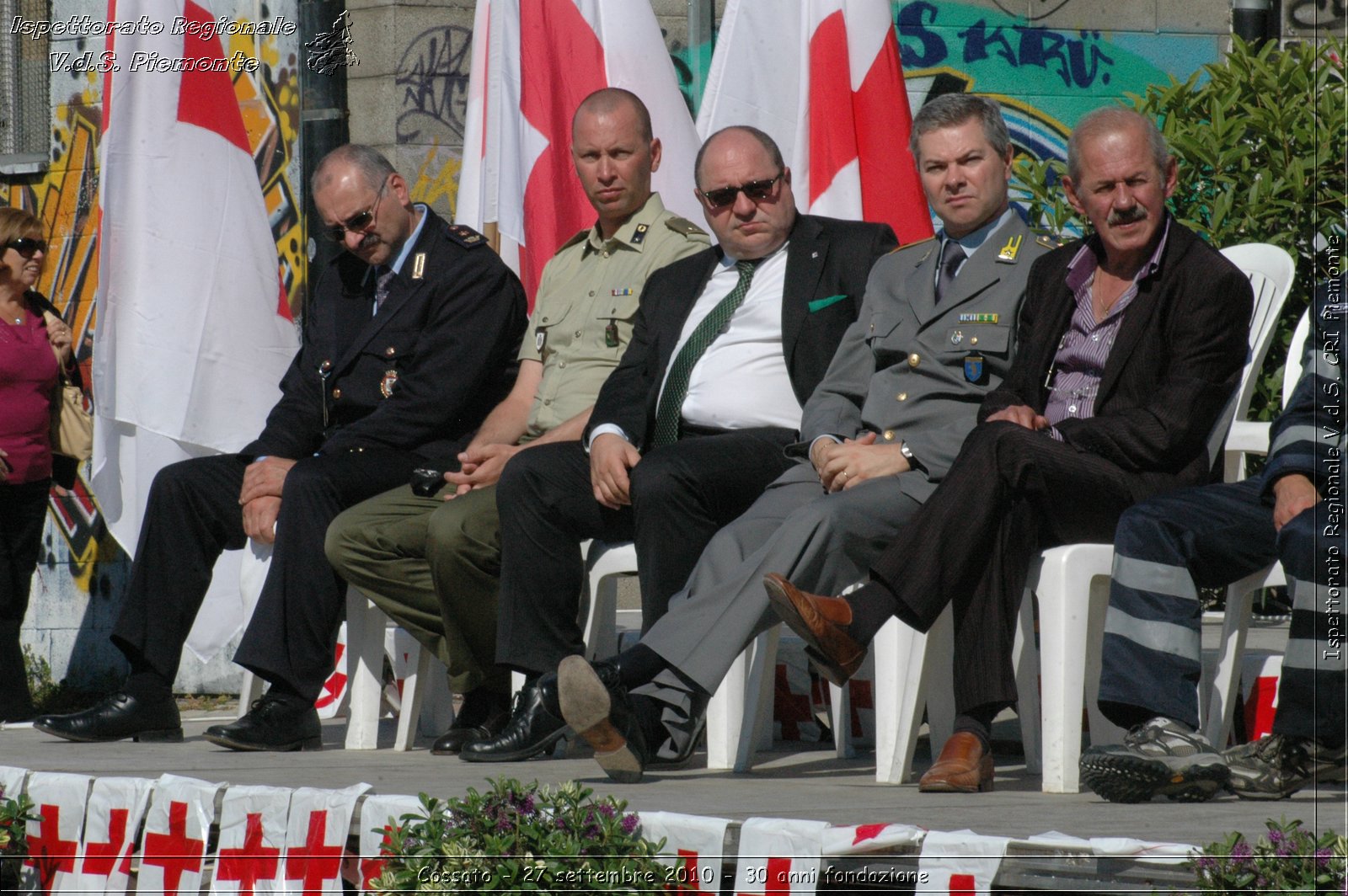 Cossato - 27 settembre 2010 - 30 anni fondazione -  Croce Rossa Italiana - Ispettorato Regionale Volontari del Soccorso Piemonte
