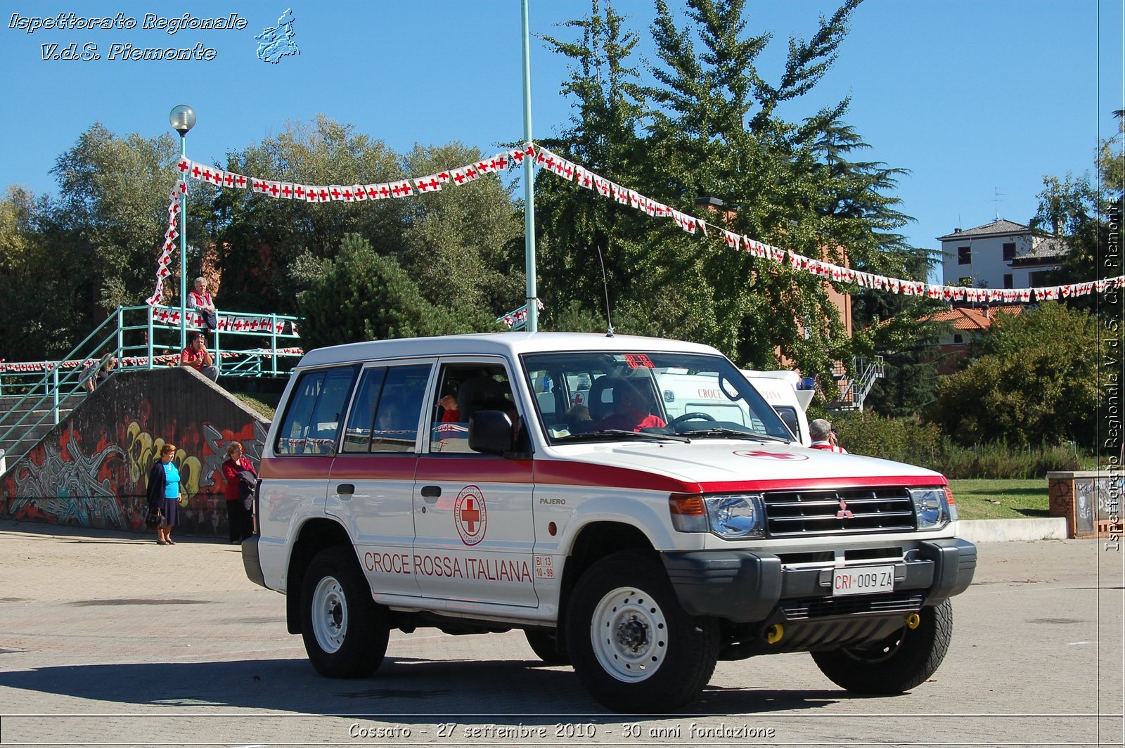 Cossato - 27 settembre 2010 - 30 anni fondazione -  Croce Rossa Italiana - Ispettorato Regionale Volontari del Soccorso Piemonte