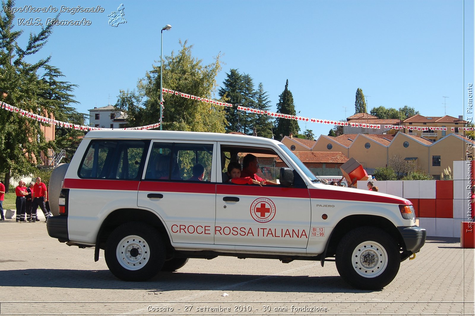 Cossato - 27 settembre 2010 - 30 anni fondazione -  Croce Rossa Italiana - Ispettorato Regionale Volontari del Soccorso Piemonte