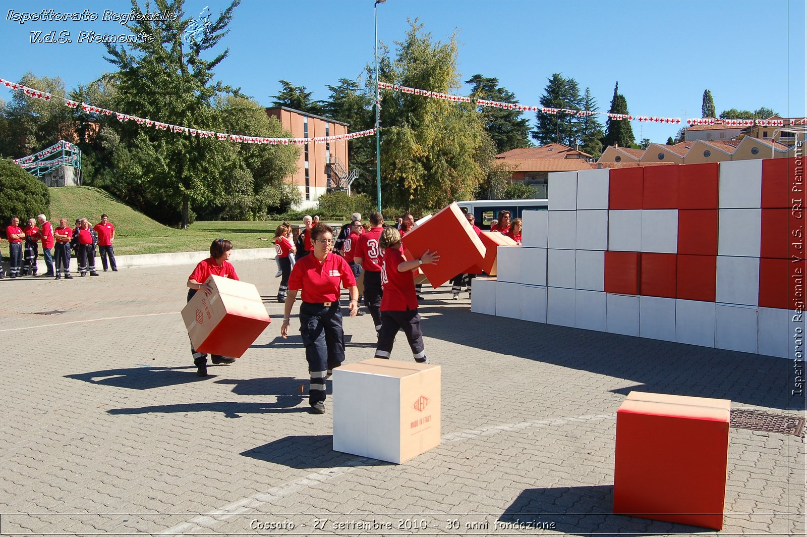 Cossato - 27 settembre 2010 - 30 anni fondazione -  Croce Rossa Italiana - Ispettorato Regionale Volontari del Soccorso Piemonte