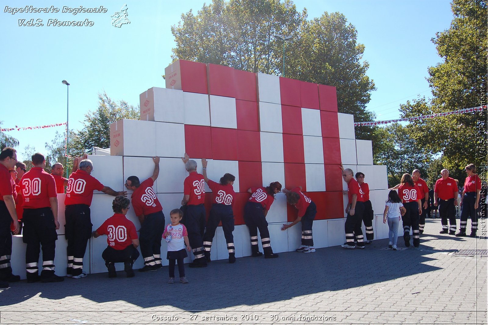 Cossato - 27 settembre 2010 - 30 anni fondazione -  Croce Rossa Italiana - Ispettorato Regionale Volontari del Soccorso Piemonte