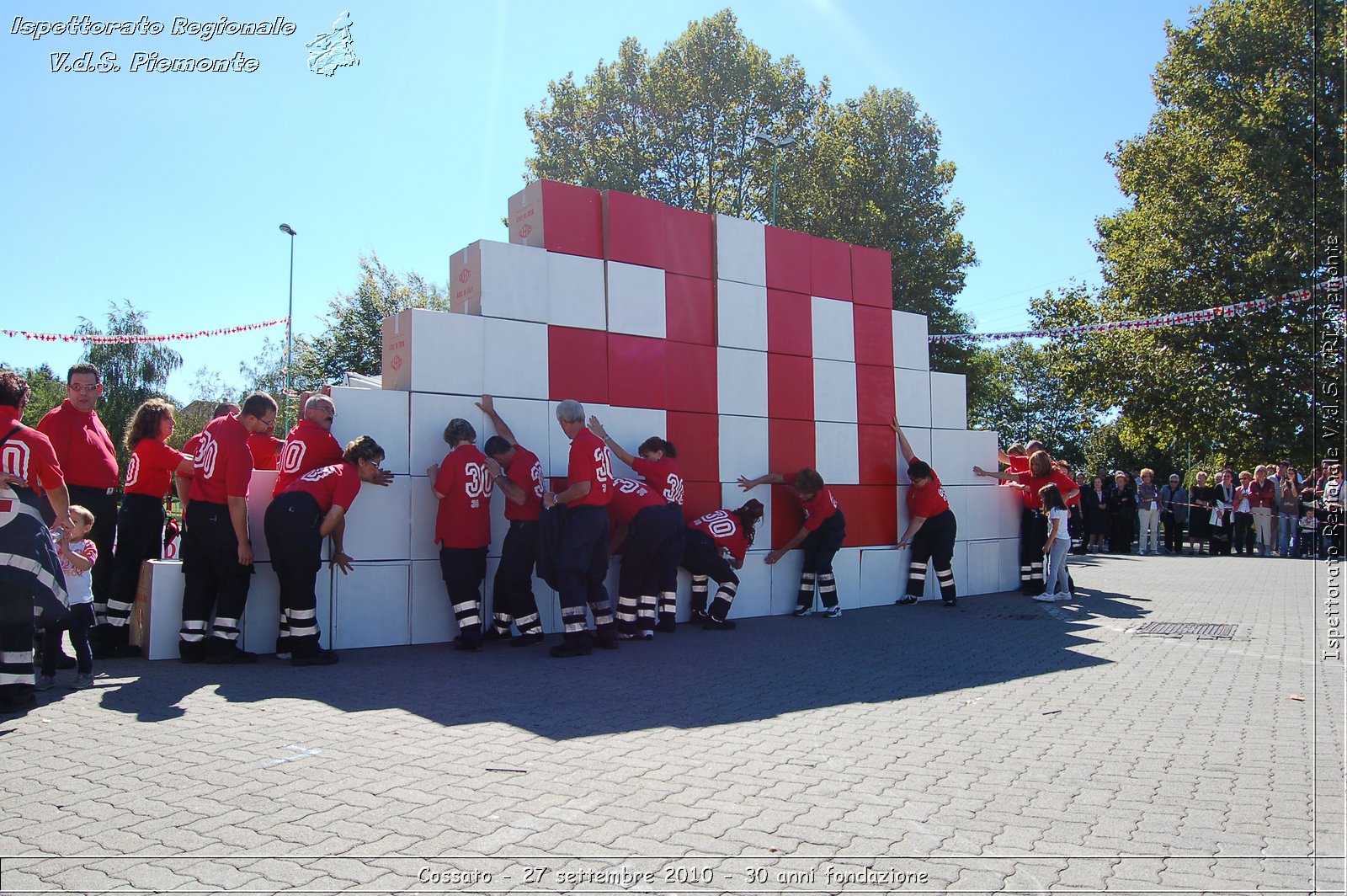 Cossato - 27 settembre 2010 - 30 anni fondazione -  Croce Rossa Italiana - Ispettorato Regionale Volontari del Soccorso Piemonte