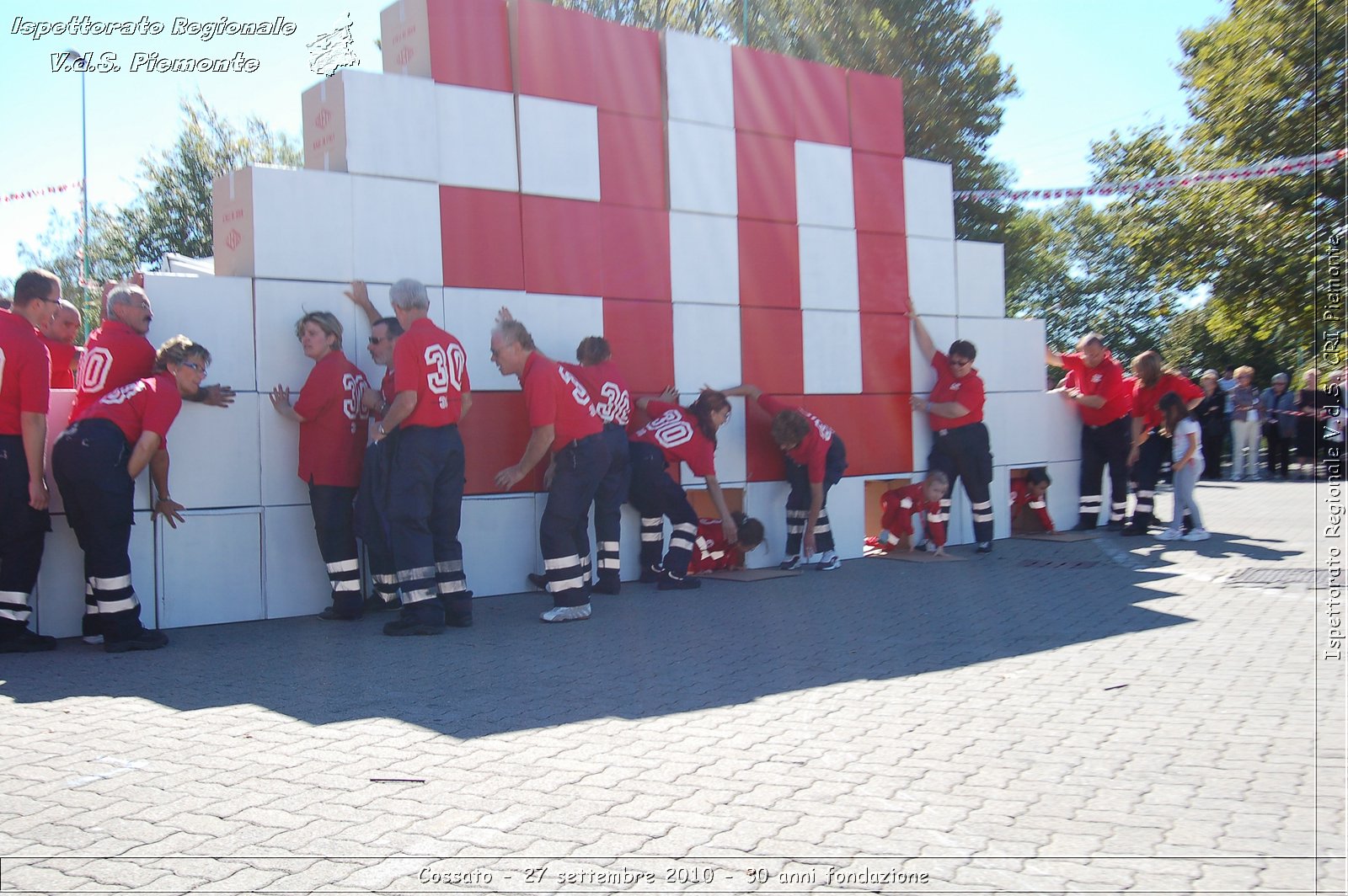 Cossato - 27 settembre 2010 - 30 anni fondazione -  Croce Rossa Italiana - Ispettorato Regionale Volontari del Soccorso Piemonte