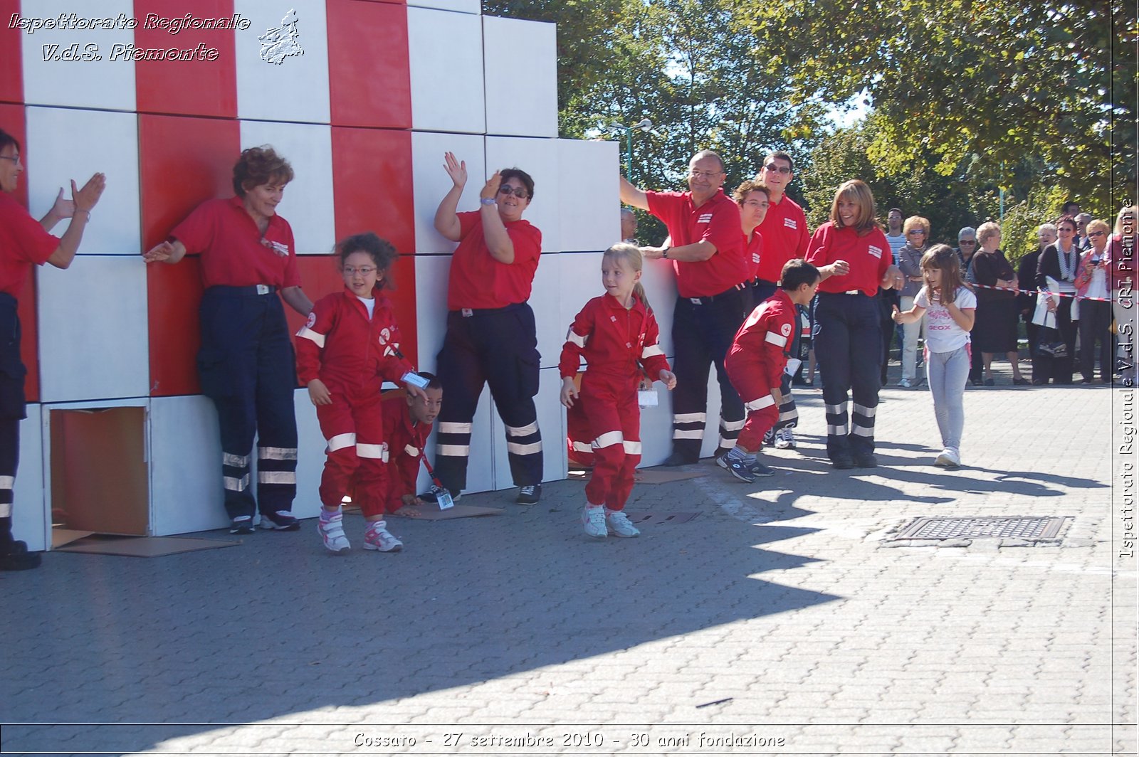 Cossato - 27 settembre 2010 - 30 anni fondazione -  Croce Rossa Italiana - Ispettorato Regionale Volontari del Soccorso Piemonte