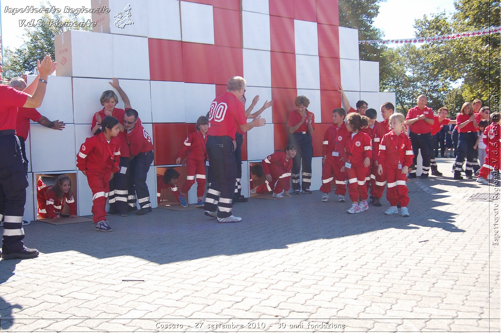 Cossato - 27 settembre 2010 - 30 anni fondazione -  Croce Rossa Italiana - Ispettorato Regionale Volontari del Soccorso Piemonte