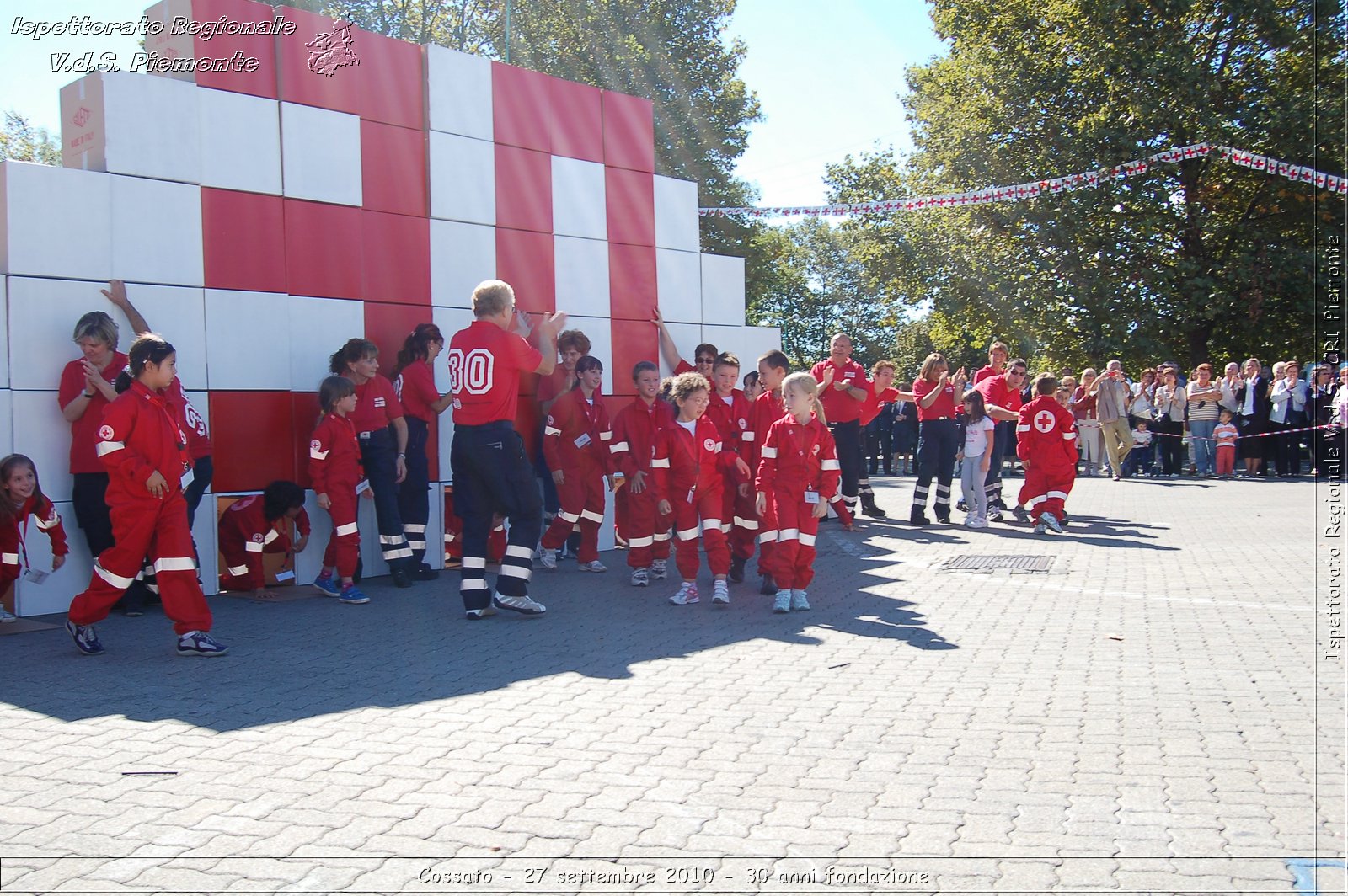 Cossato - 27 settembre 2010 - 30 anni fondazione -  Croce Rossa Italiana - Ispettorato Regionale Volontari del Soccorso Piemonte