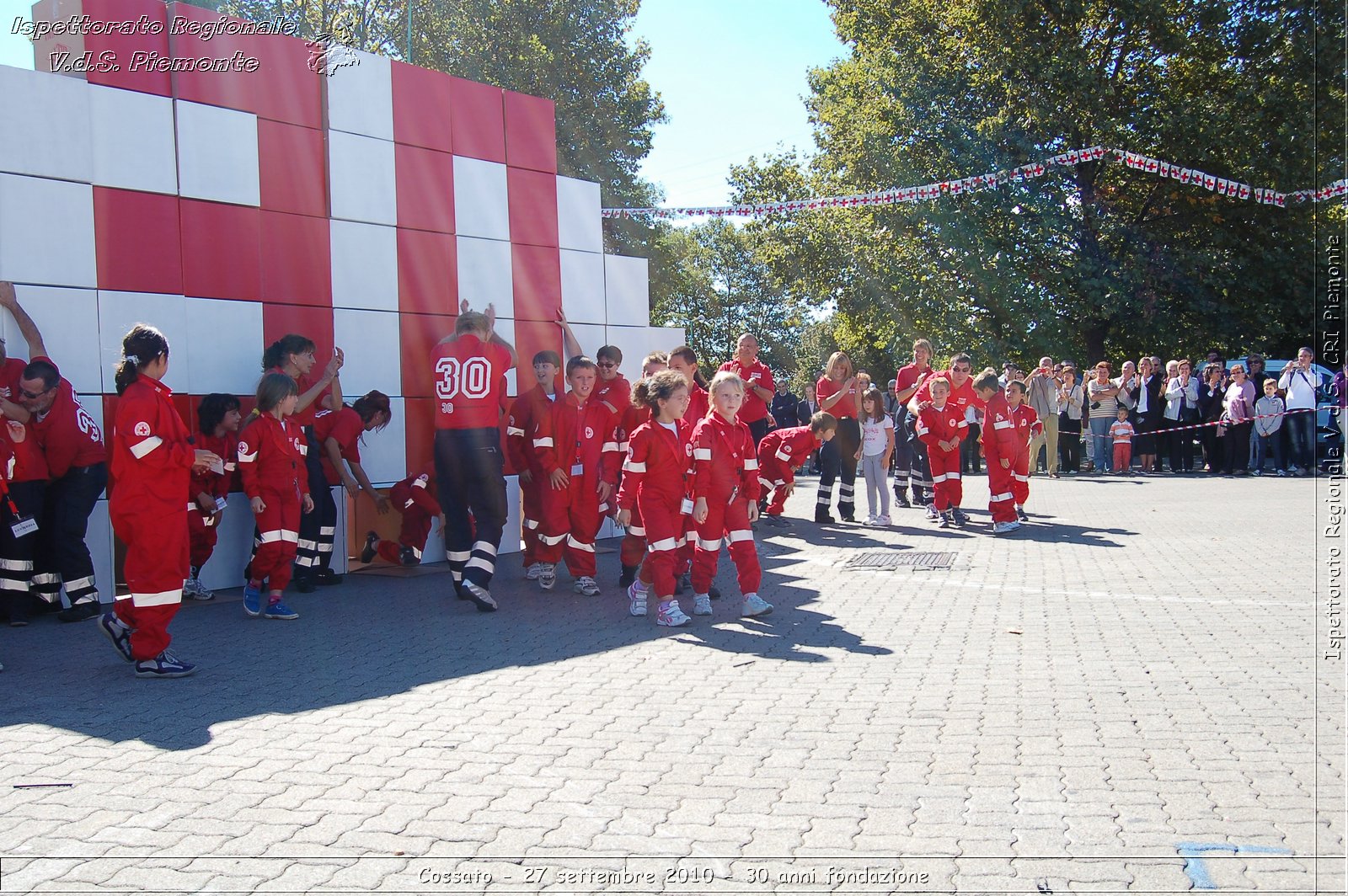 Cossato - 27 settembre 2010 - 30 anni fondazione -  Croce Rossa Italiana - Ispettorato Regionale Volontari del Soccorso Piemonte