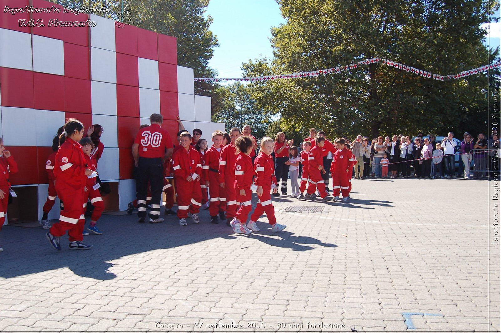 Cossato - 27 settembre 2010 - 30 anni fondazione -  Croce Rossa Italiana - Ispettorato Regionale Volontari del Soccorso Piemonte