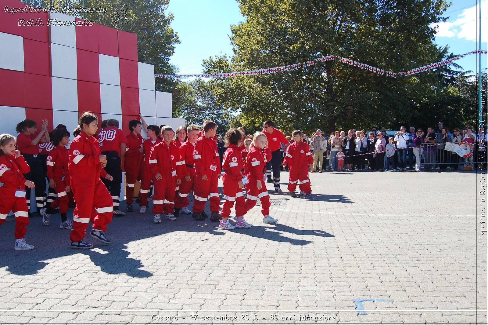 Cossato - 27 settembre 2010 - 30 anni fondazione -  Croce Rossa Italiana - Ispettorato Regionale Volontari del Soccorso Piemonte