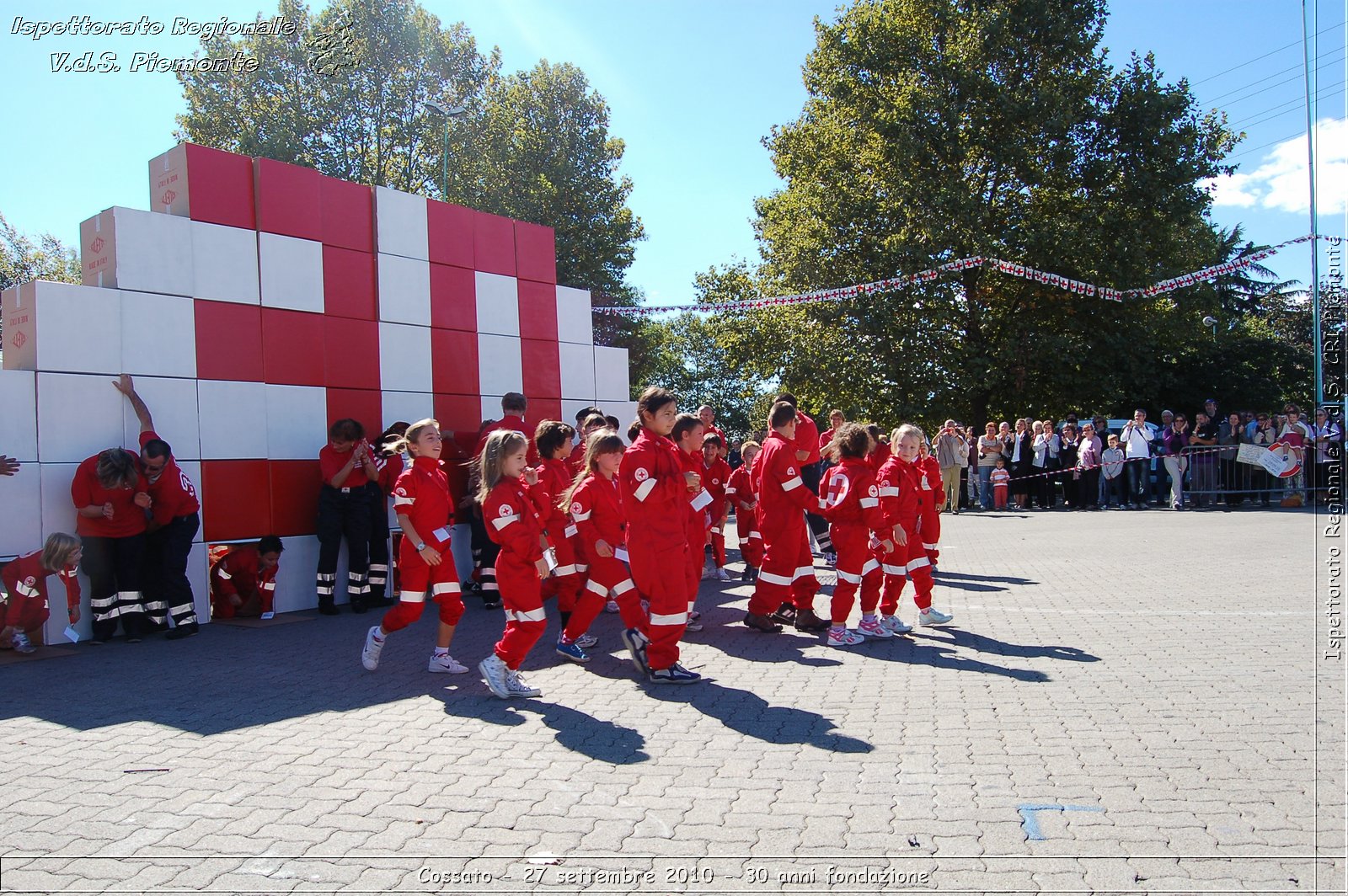 Cossato - 27 settembre 2010 - 30 anni fondazione -  Croce Rossa Italiana - Ispettorato Regionale Volontari del Soccorso Piemonte