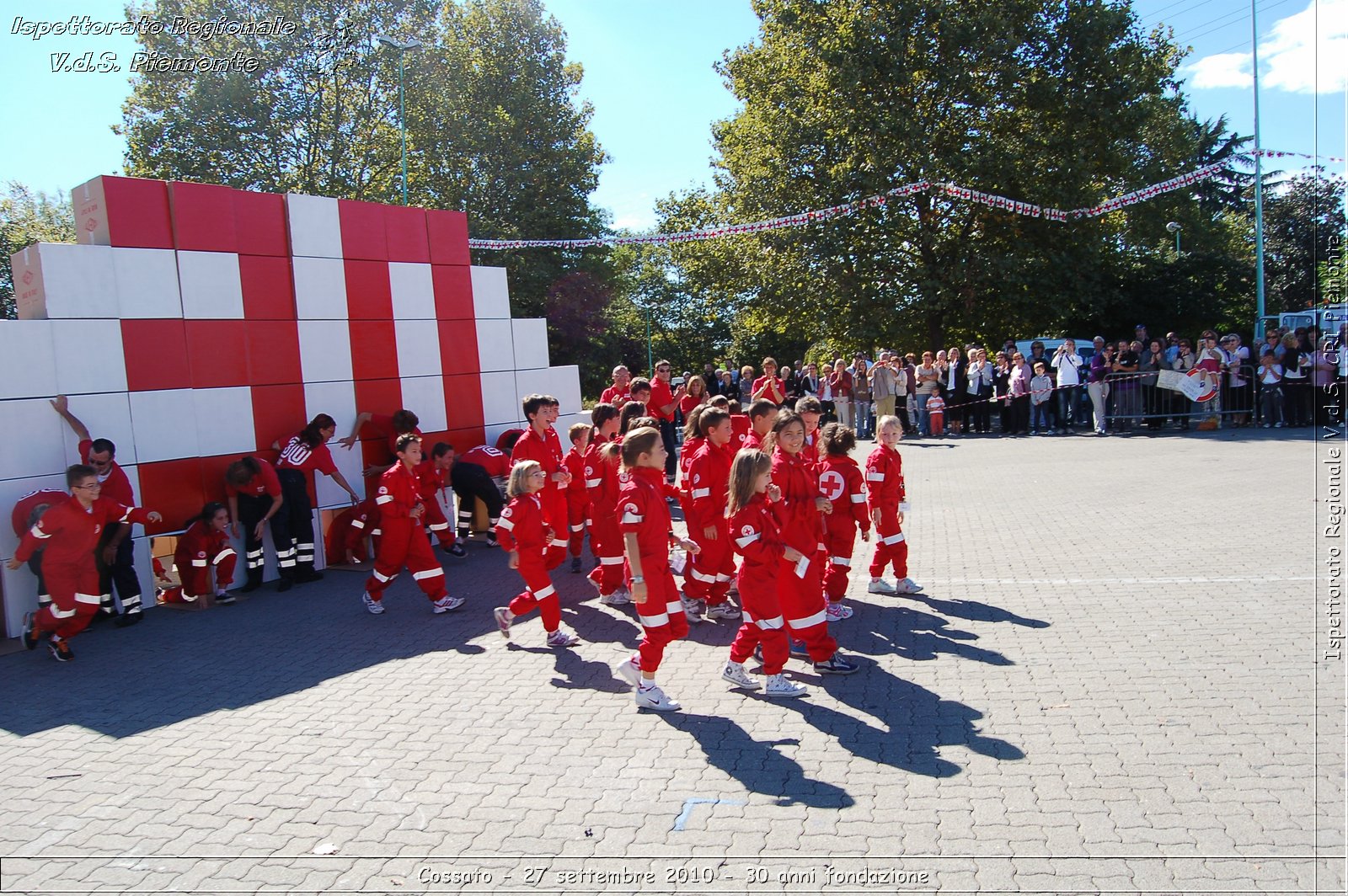 Cossato - 27 settembre 2010 - 30 anni fondazione -  Croce Rossa Italiana - Ispettorato Regionale Volontari del Soccorso Piemonte