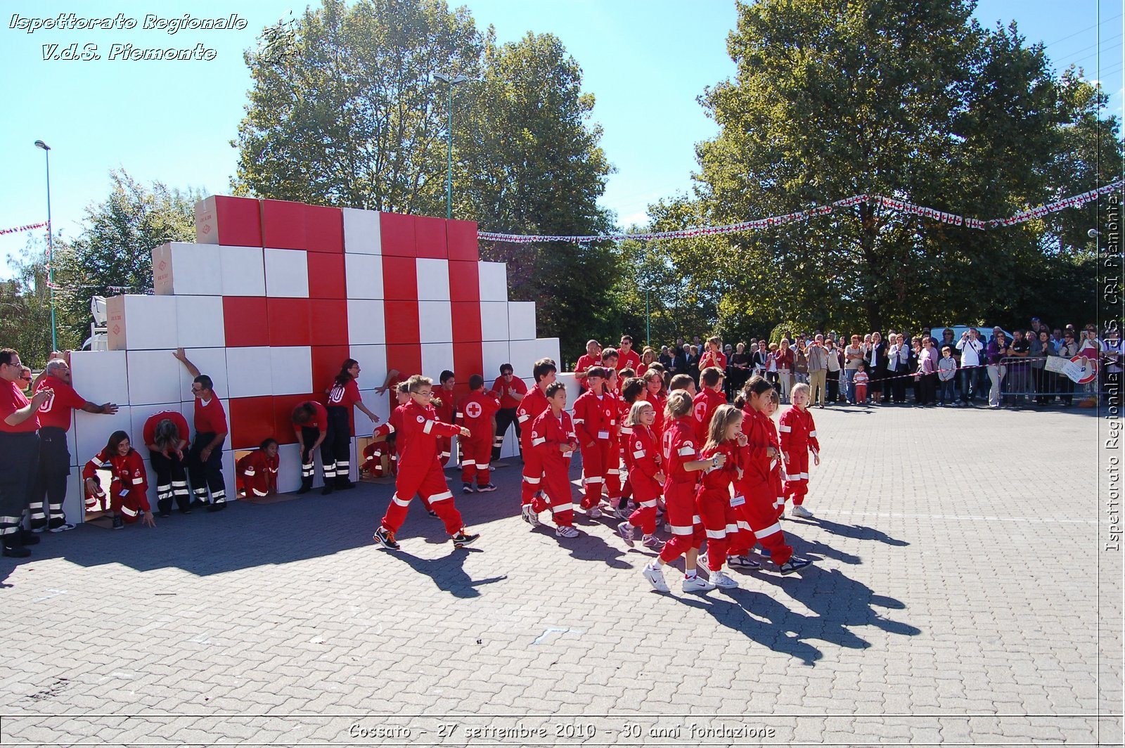 Cossato - 27 settembre 2010 - 30 anni fondazione -  Croce Rossa Italiana - Ispettorato Regionale Volontari del Soccorso Piemonte