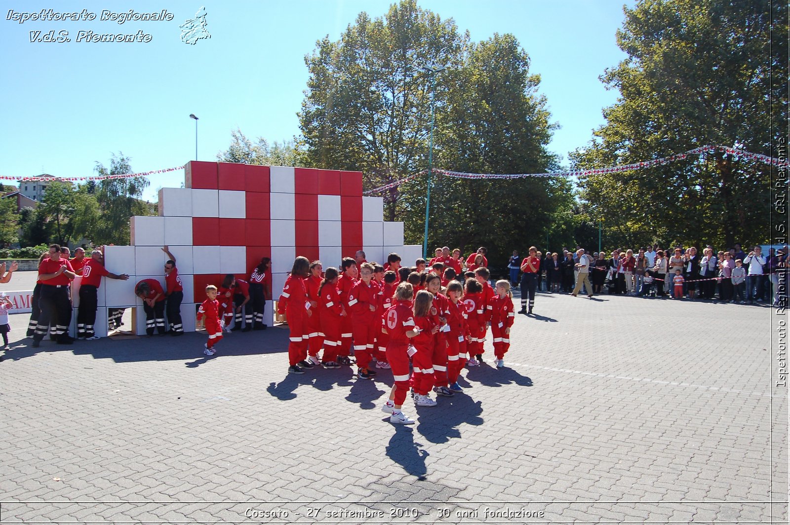 Cossato - 27 settembre 2010 - 30 anni fondazione -  Croce Rossa Italiana - Ispettorato Regionale Volontari del Soccorso Piemonte