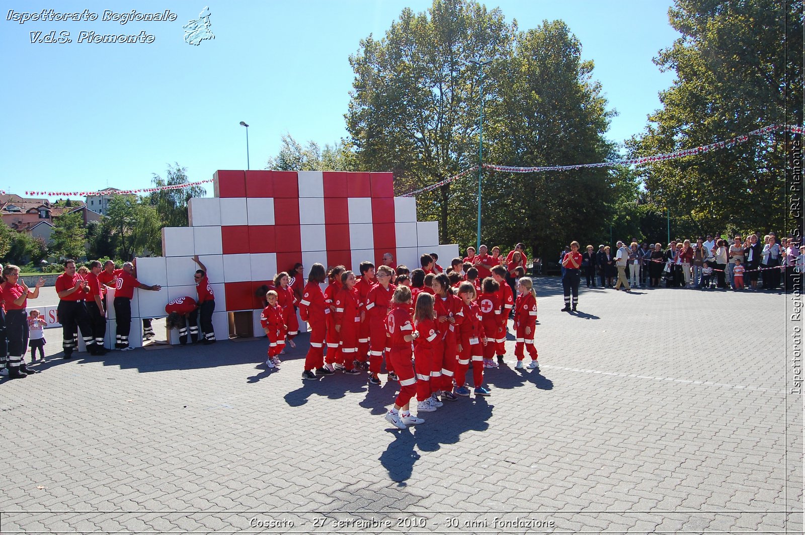 Cossato - 27 settembre 2010 - 30 anni fondazione -  Croce Rossa Italiana - Ispettorato Regionale Volontari del Soccorso Piemonte