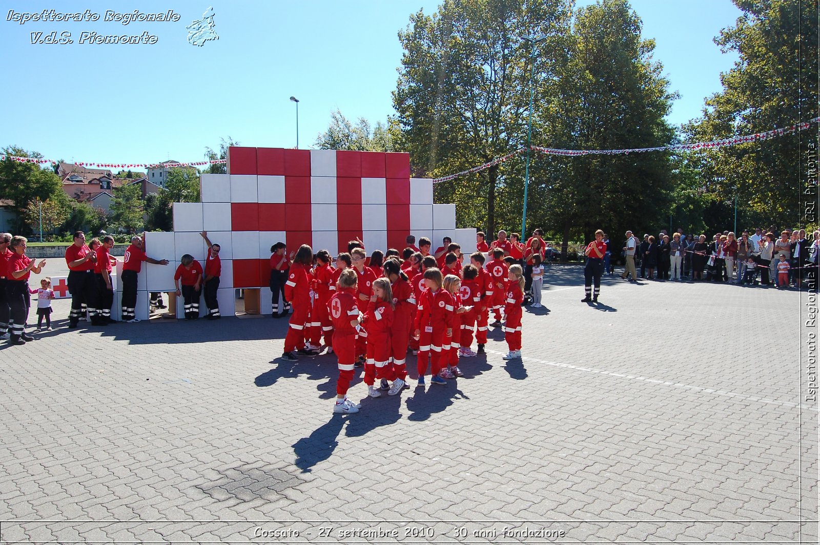 Cossato - 27 settembre 2010 - 30 anni fondazione -  Croce Rossa Italiana - Ispettorato Regionale Volontari del Soccorso Piemonte