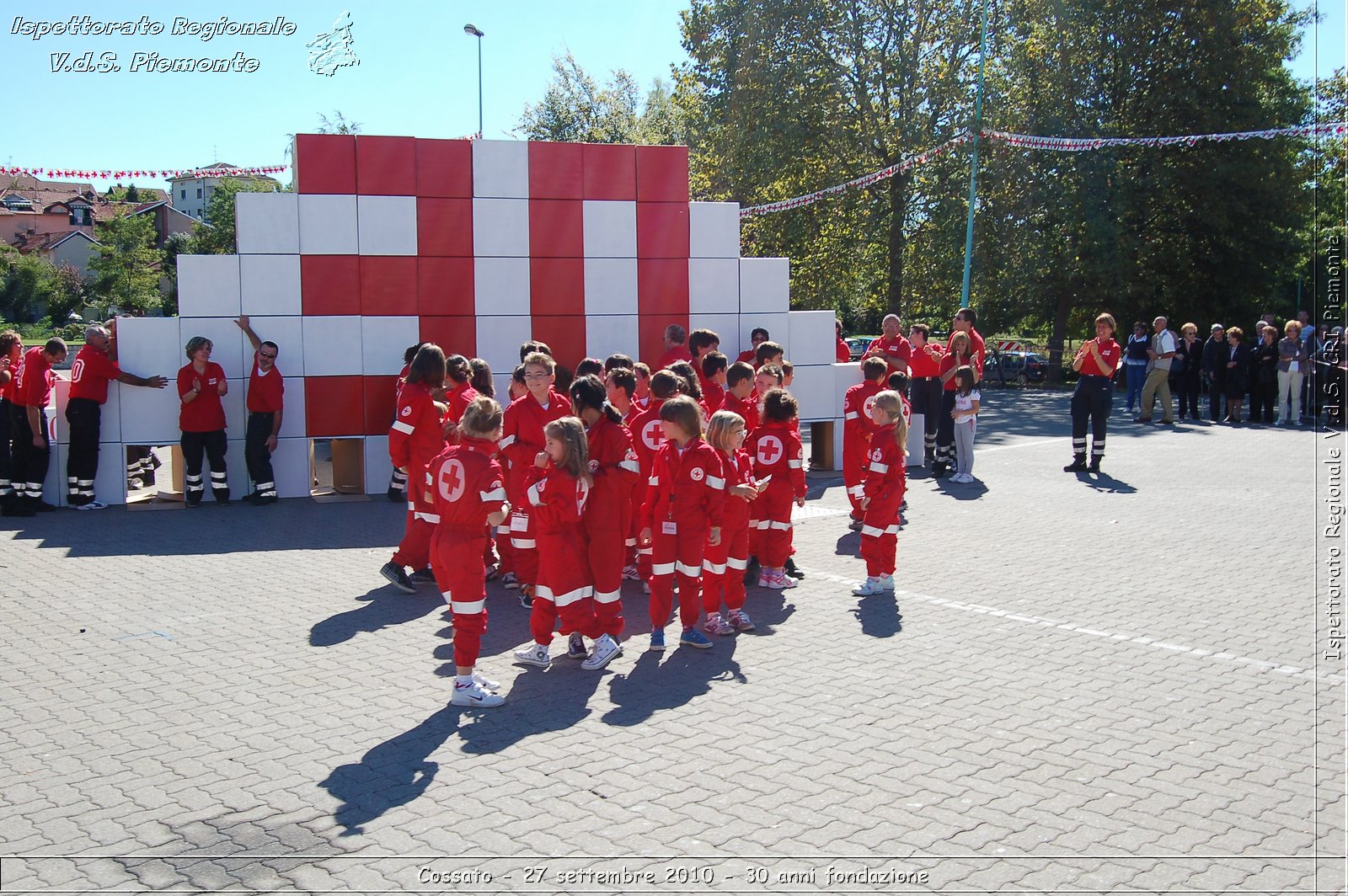 Cossato - 27 settembre 2010 - 30 anni fondazione -  Croce Rossa Italiana - Ispettorato Regionale Volontari del Soccorso Piemonte