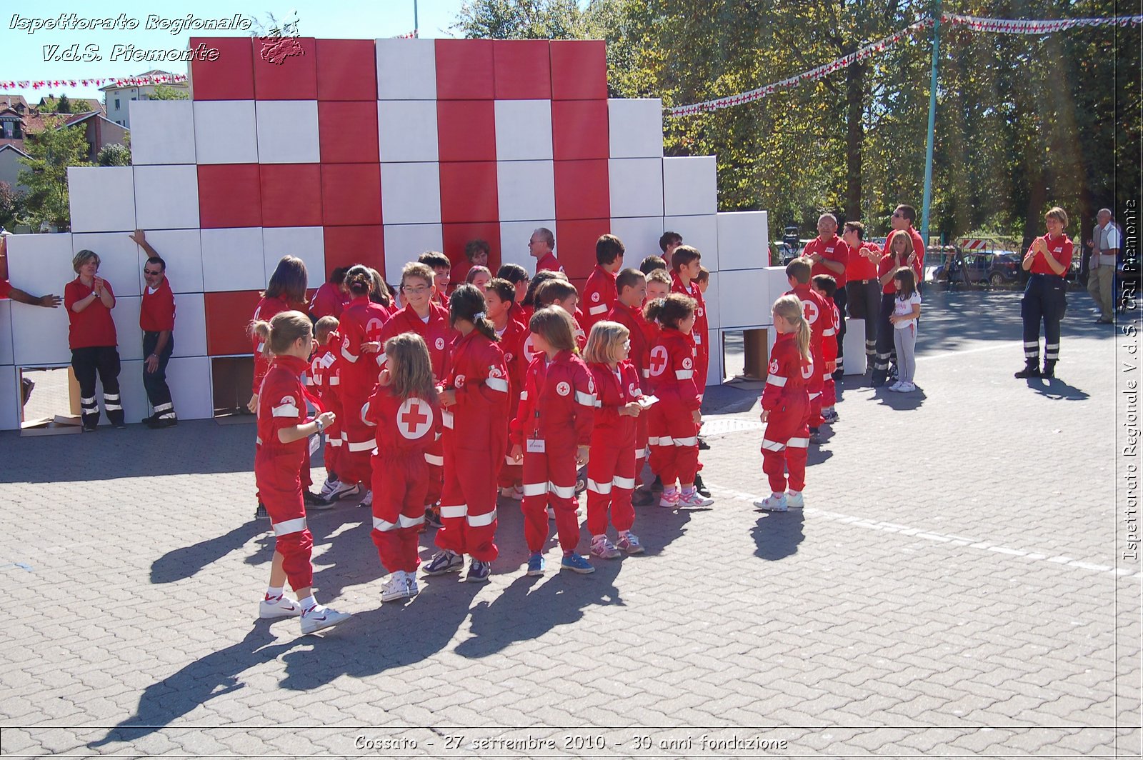 Cossato - 27 settembre 2010 - 30 anni fondazione -  Croce Rossa Italiana - Ispettorato Regionale Volontari del Soccorso Piemonte