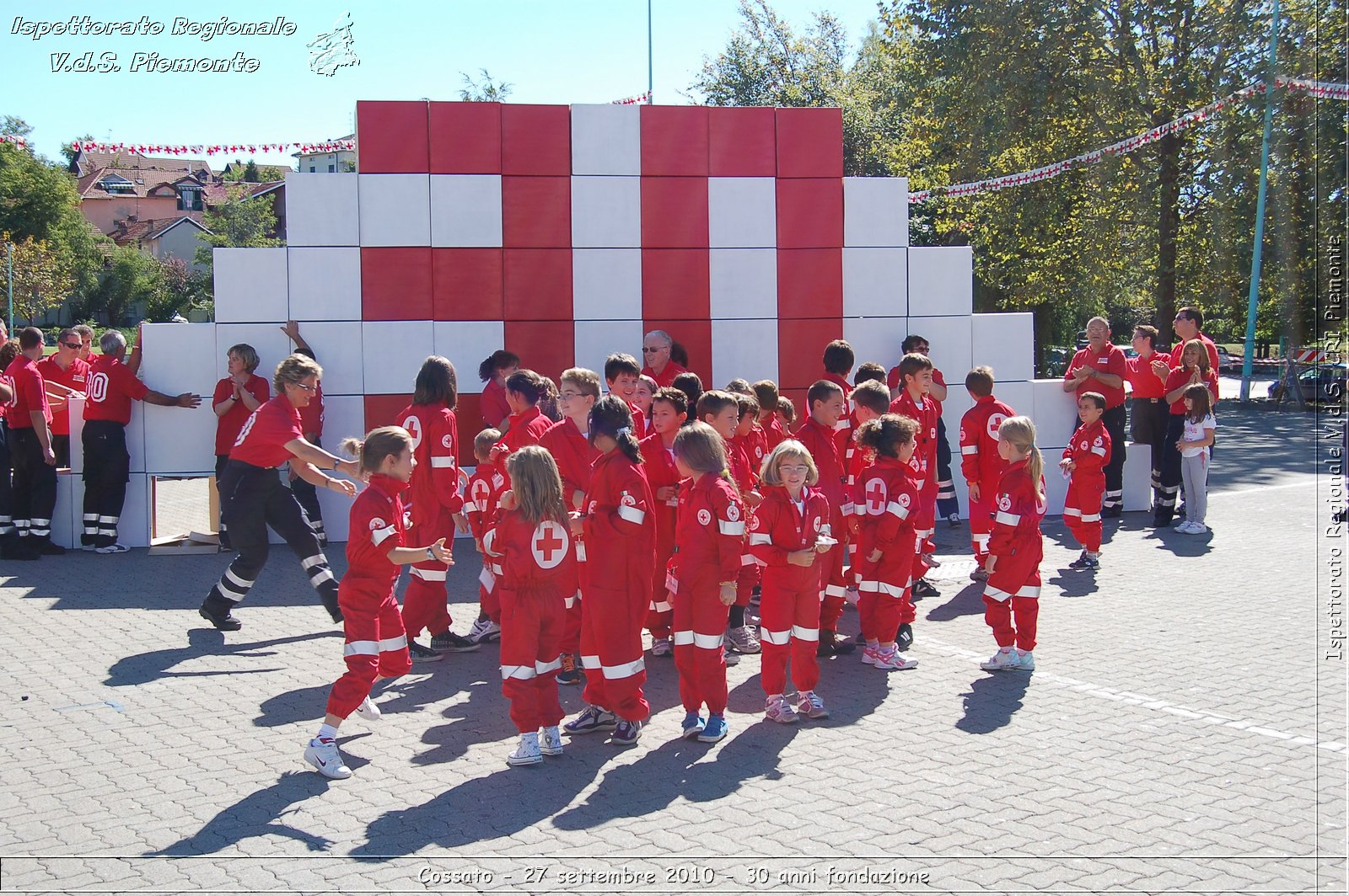 Cossato - 27 settembre 2010 - 30 anni fondazione -  Croce Rossa Italiana - Ispettorato Regionale Volontari del Soccorso Piemonte