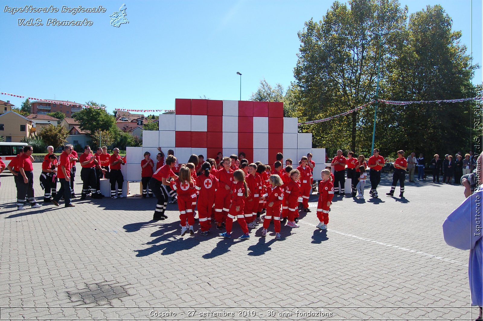 Cossato - 27 settembre 2010 - 30 anni fondazione -  Croce Rossa Italiana - Ispettorato Regionale Volontari del Soccorso Piemonte