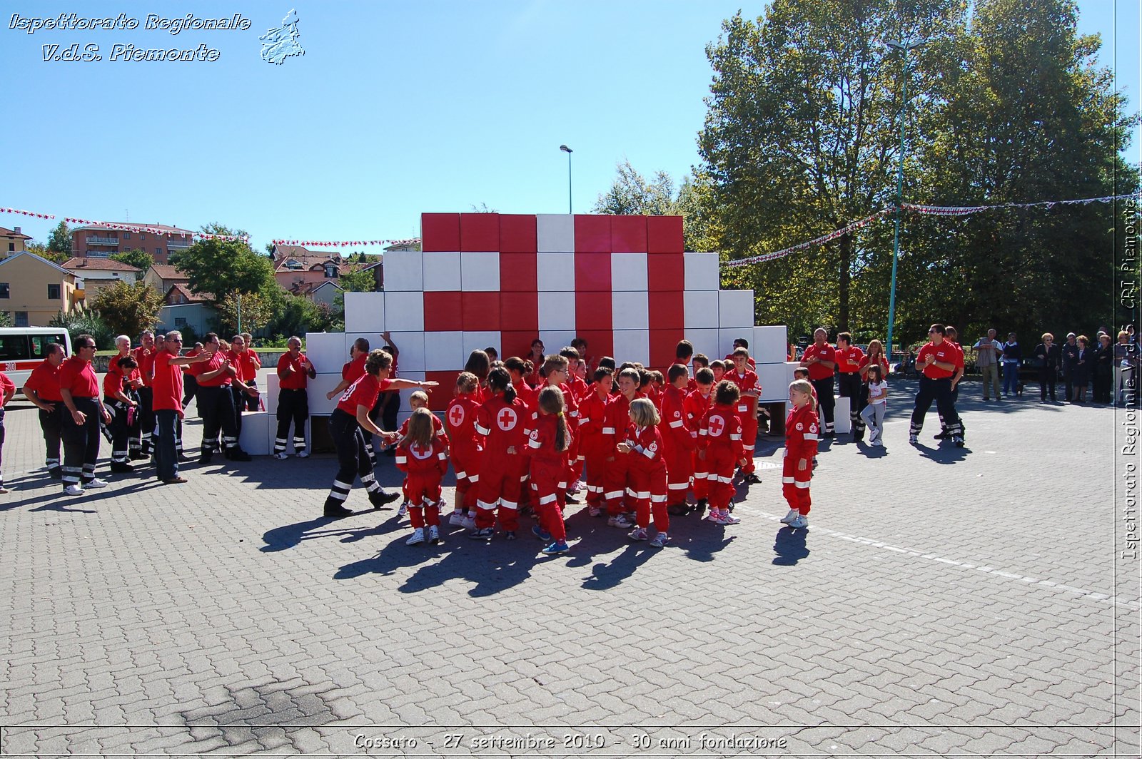 Cossato - 27 settembre 2010 - 30 anni fondazione -  Croce Rossa Italiana - Ispettorato Regionale Volontari del Soccorso Piemonte