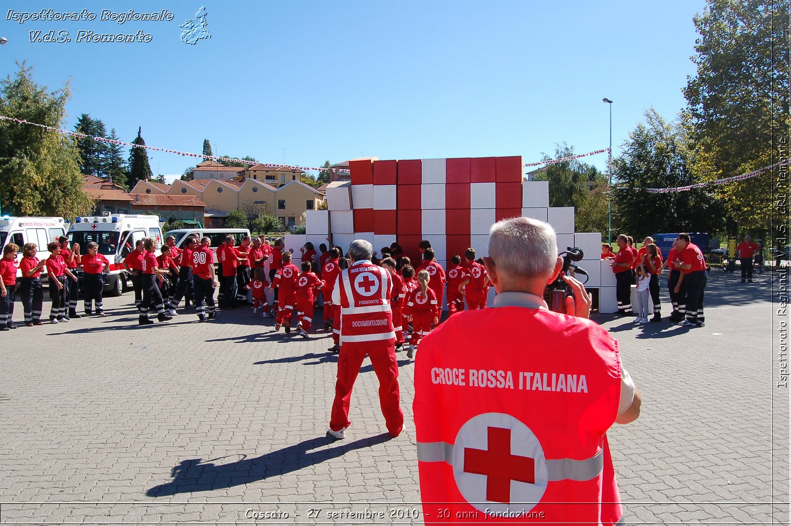 Cossato - 27 settembre 2010 - 30 anni fondazione -  Croce Rossa Italiana - Ispettorato Regionale Volontari del Soccorso Piemonte