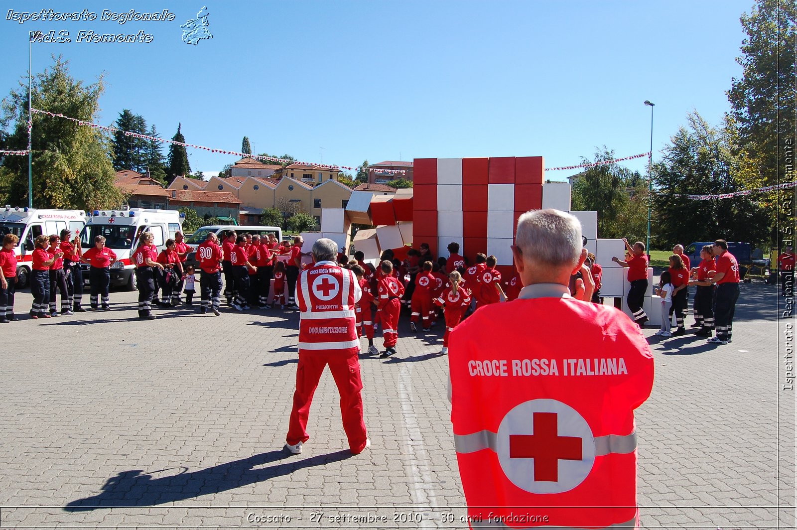 Cossato - 27 settembre 2010 - 30 anni fondazione -  Croce Rossa Italiana - Ispettorato Regionale Volontari del Soccorso Piemonte