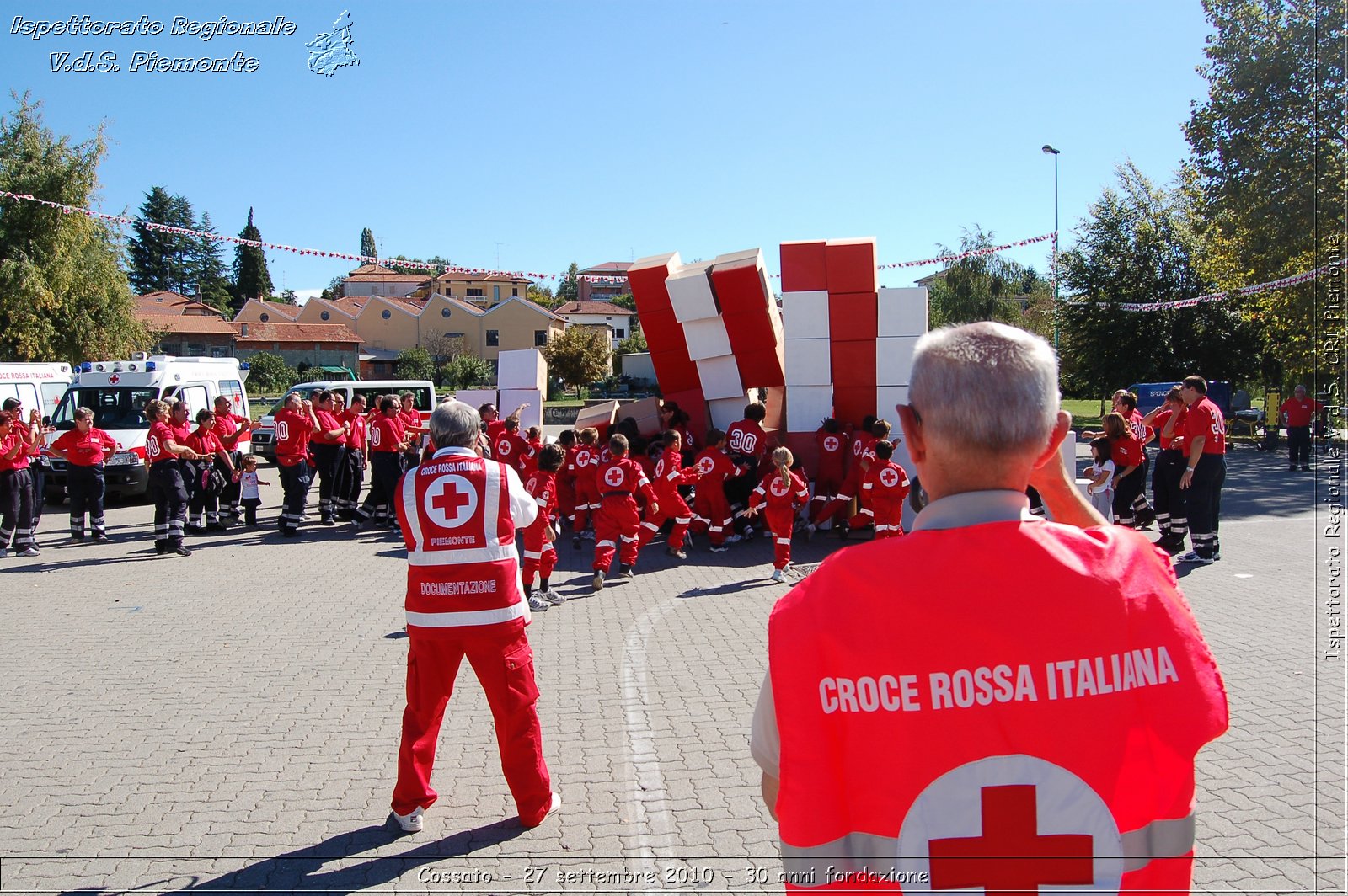 Cossato - 27 settembre 2010 - 30 anni fondazione -  Croce Rossa Italiana - Ispettorato Regionale Volontari del Soccorso Piemonte