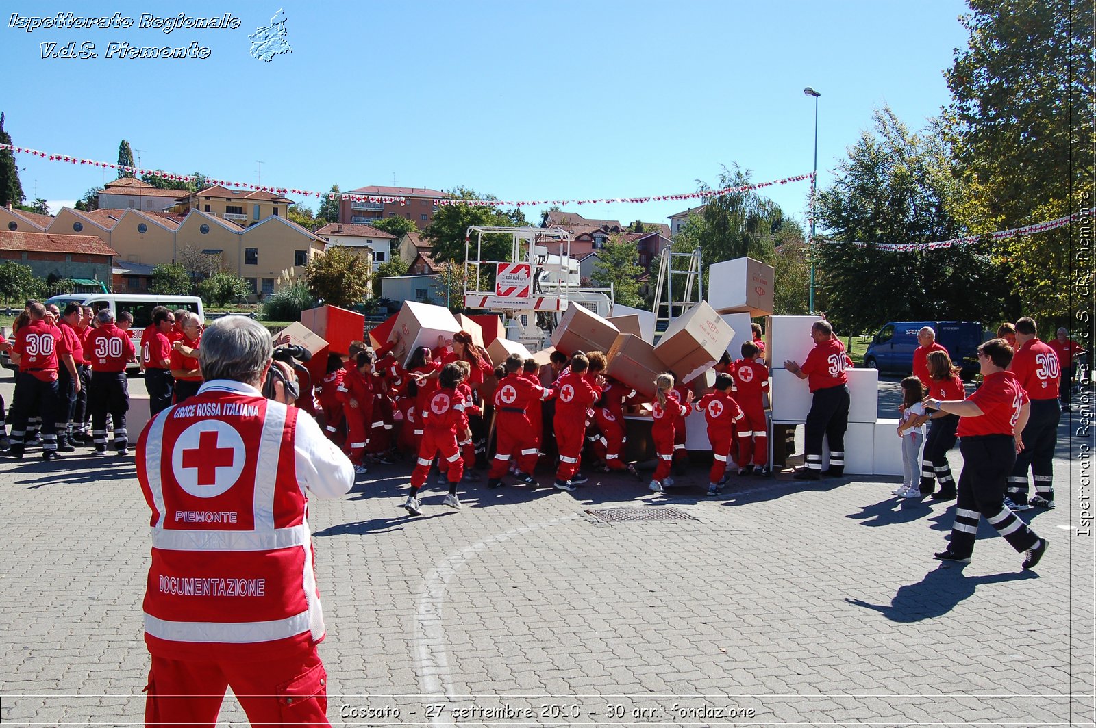 Cossato - 27 settembre 2010 - 30 anni fondazione -  Croce Rossa Italiana - Ispettorato Regionale Volontari del Soccorso Piemonte