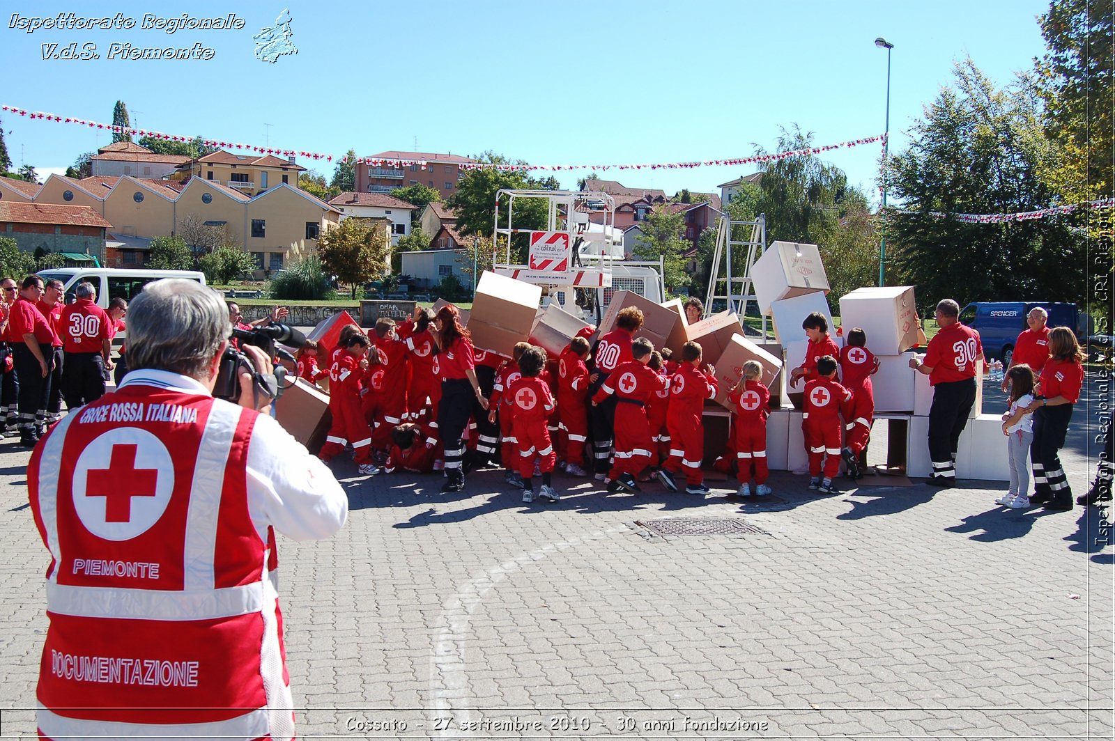 Cossato - 27 settembre 2010 - 30 anni fondazione -  Croce Rossa Italiana - Ispettorato Regionale Volontari del Soccorso Piemonte