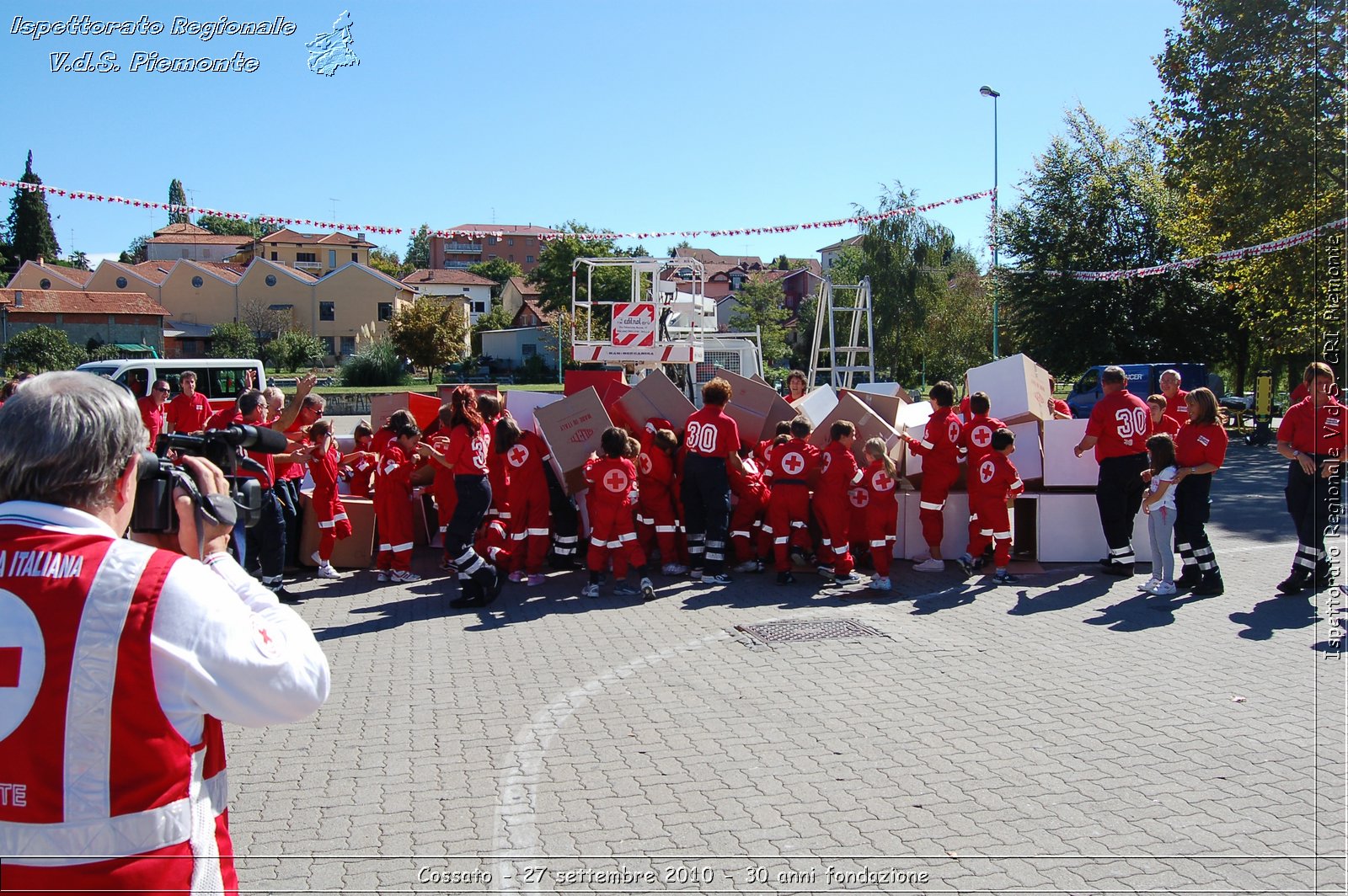 Cossato - 27 settembre 2010 - 30 anni fondazione -  Croce Rossa Italiana - Ispettorato Regionale Volontari del Soccorso Piemonte